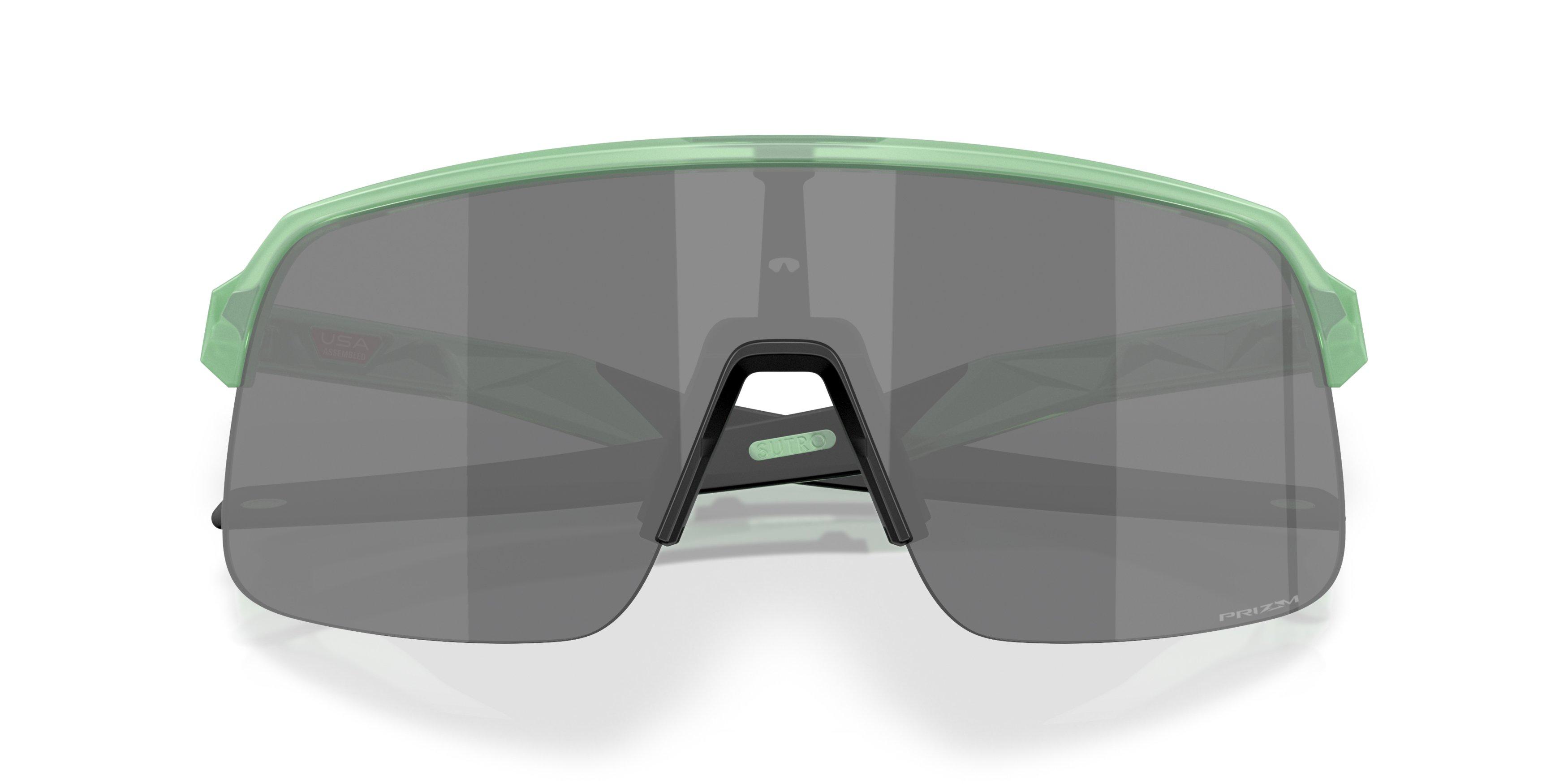 Oakley Sutro Lite S Prizm Black Sunglasses - Matte Transparent Jade - GREEN/GREY Thumbnail View 7