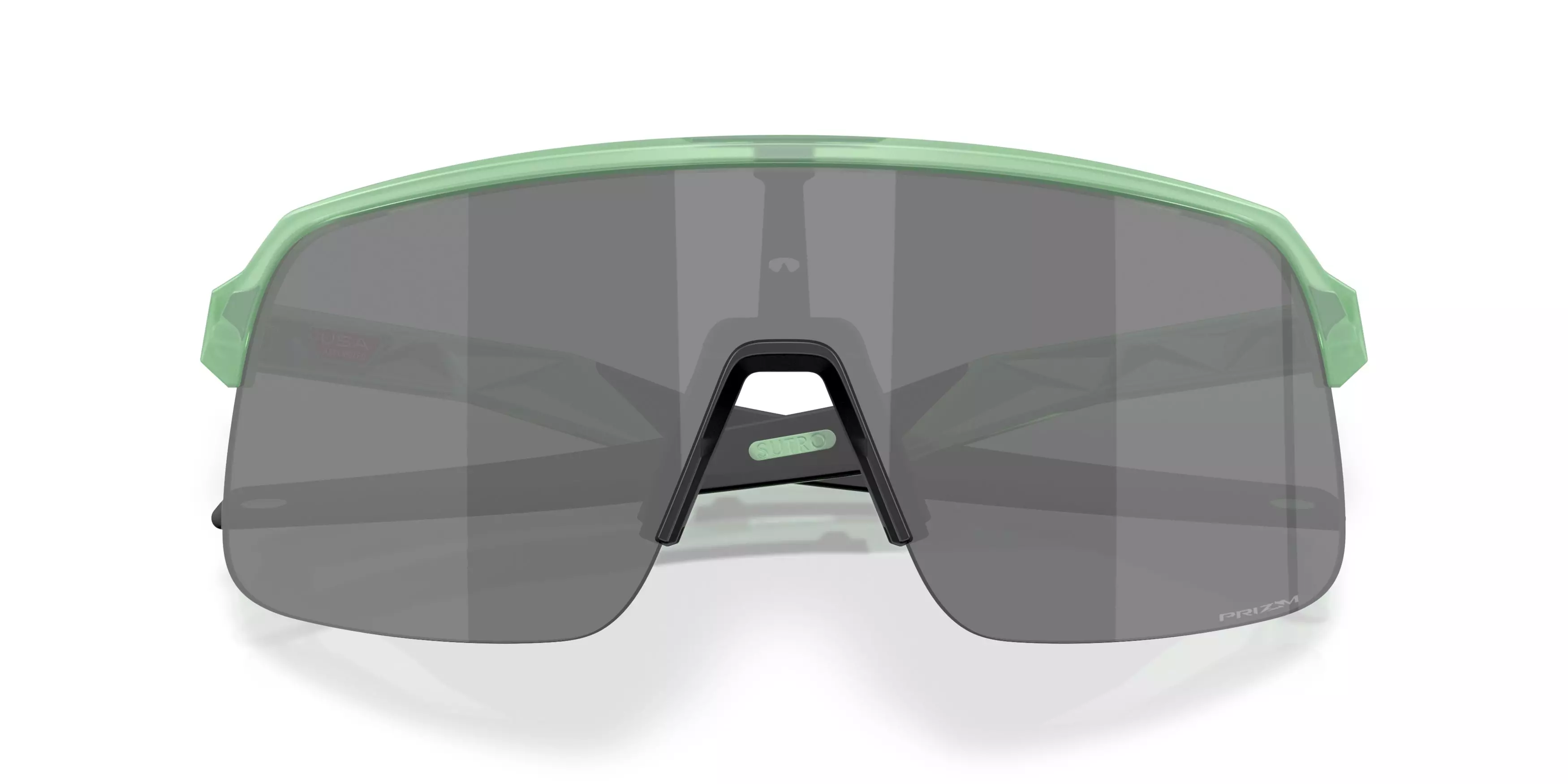 Oakley Sutro Lite S Prizm Black Sunglasses - Matte Transparent Jade - GREEN/GREY