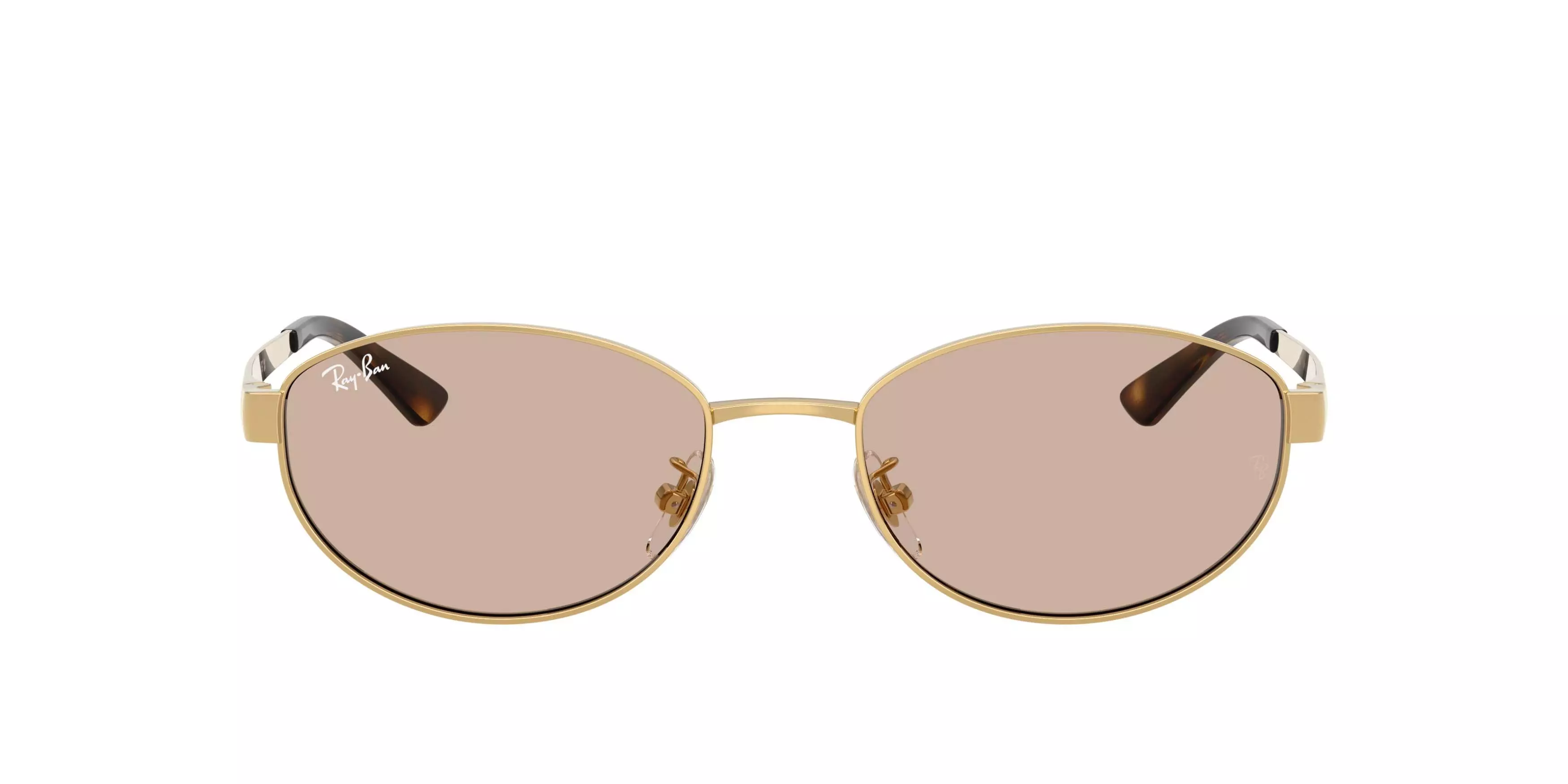 Ray-Ban RB3774D Light Brown Sunglasses - Arista Gold - GOLD/BROWN