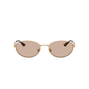 Ray-Ban RB3774D Light Brown Sunglasses - Arista Gold - GOLD/BROWN