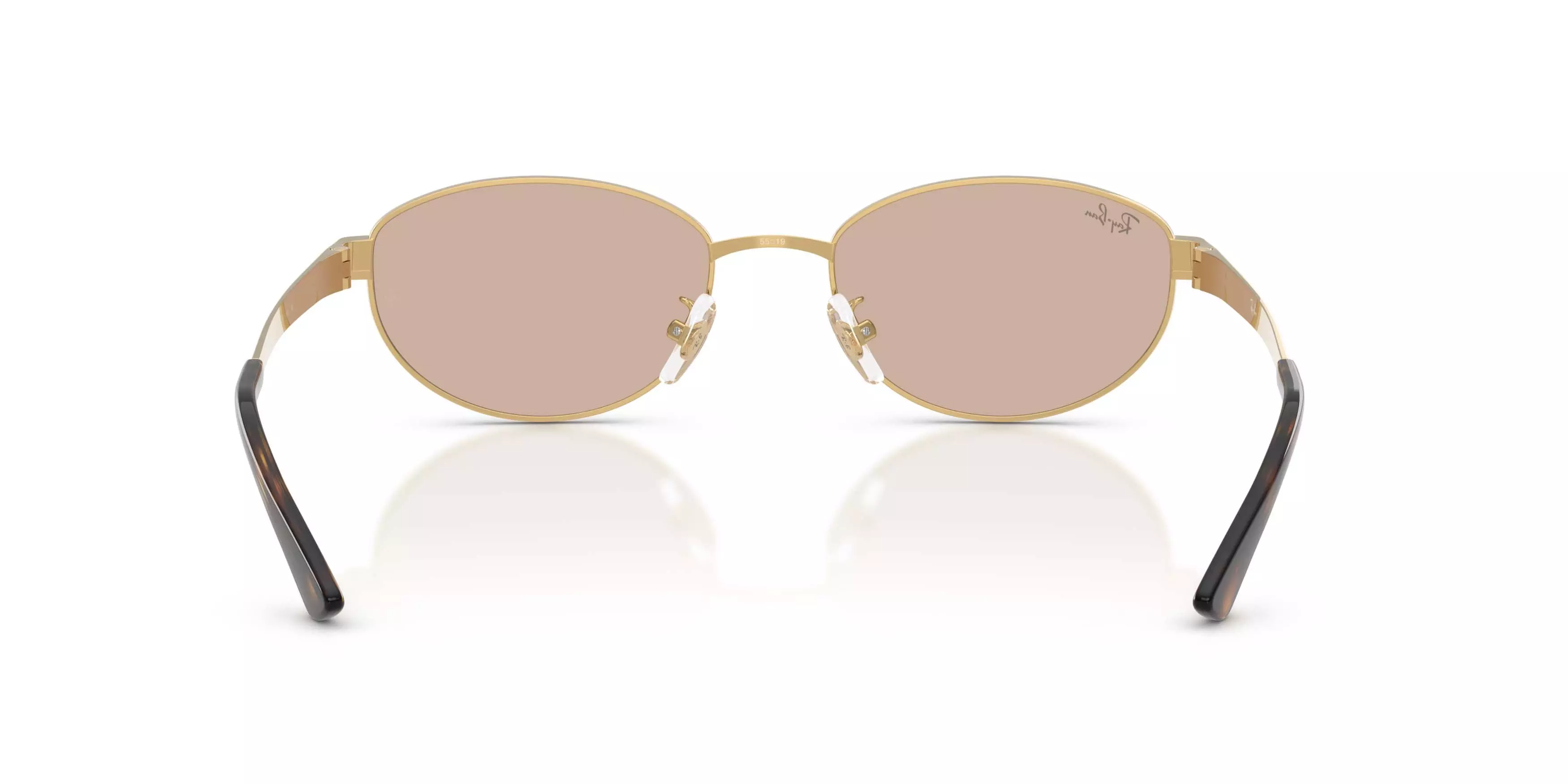 Ray-Ban RB3774D Light Brown Sunglasses - Arista Gold - GOLD/BROWN