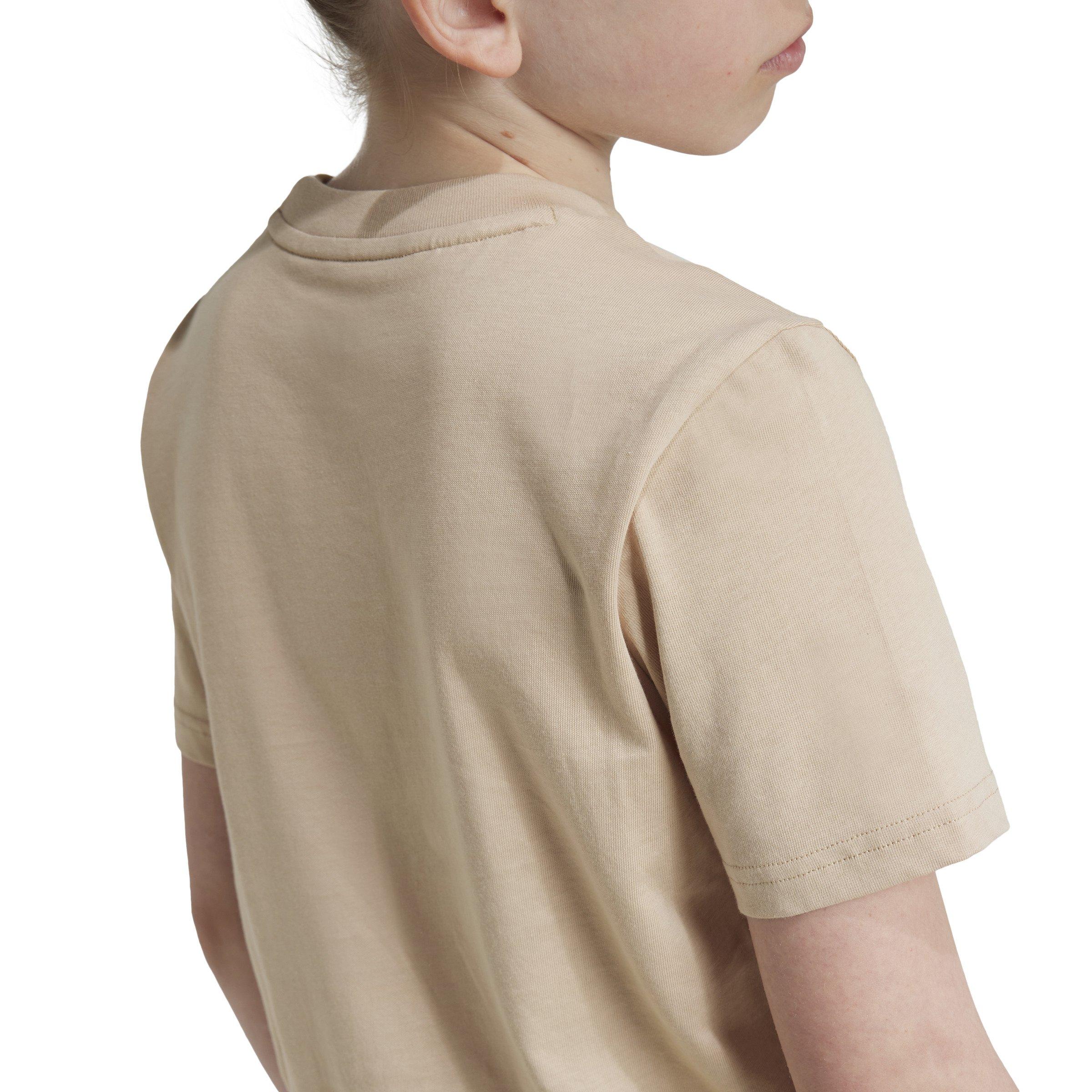 adidas Originals Single Jersey Big Kids' Beige T-Shirt