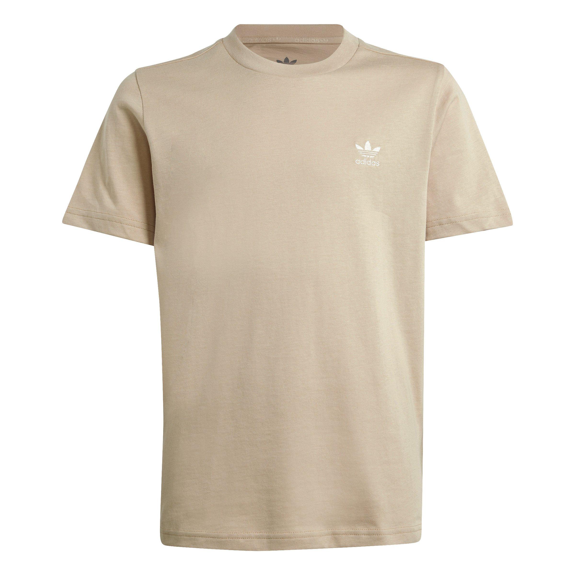 adidas Originals Single Jersey Big Kids' Beige T-Shirt