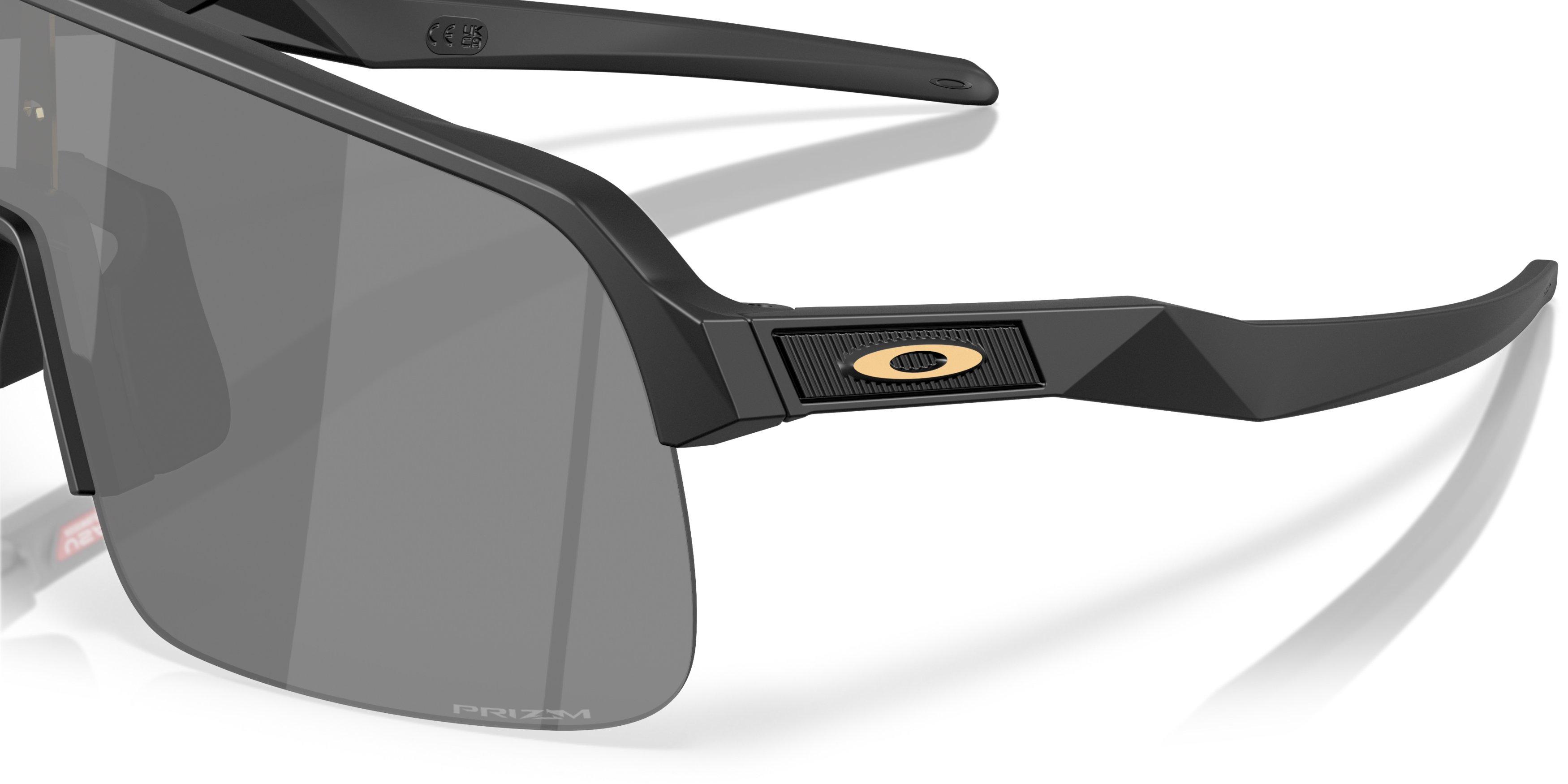 Oakley Sutro Lite S Prizm Black Sunglasses - Black - BLACK/GREY Thumbnail View 5
