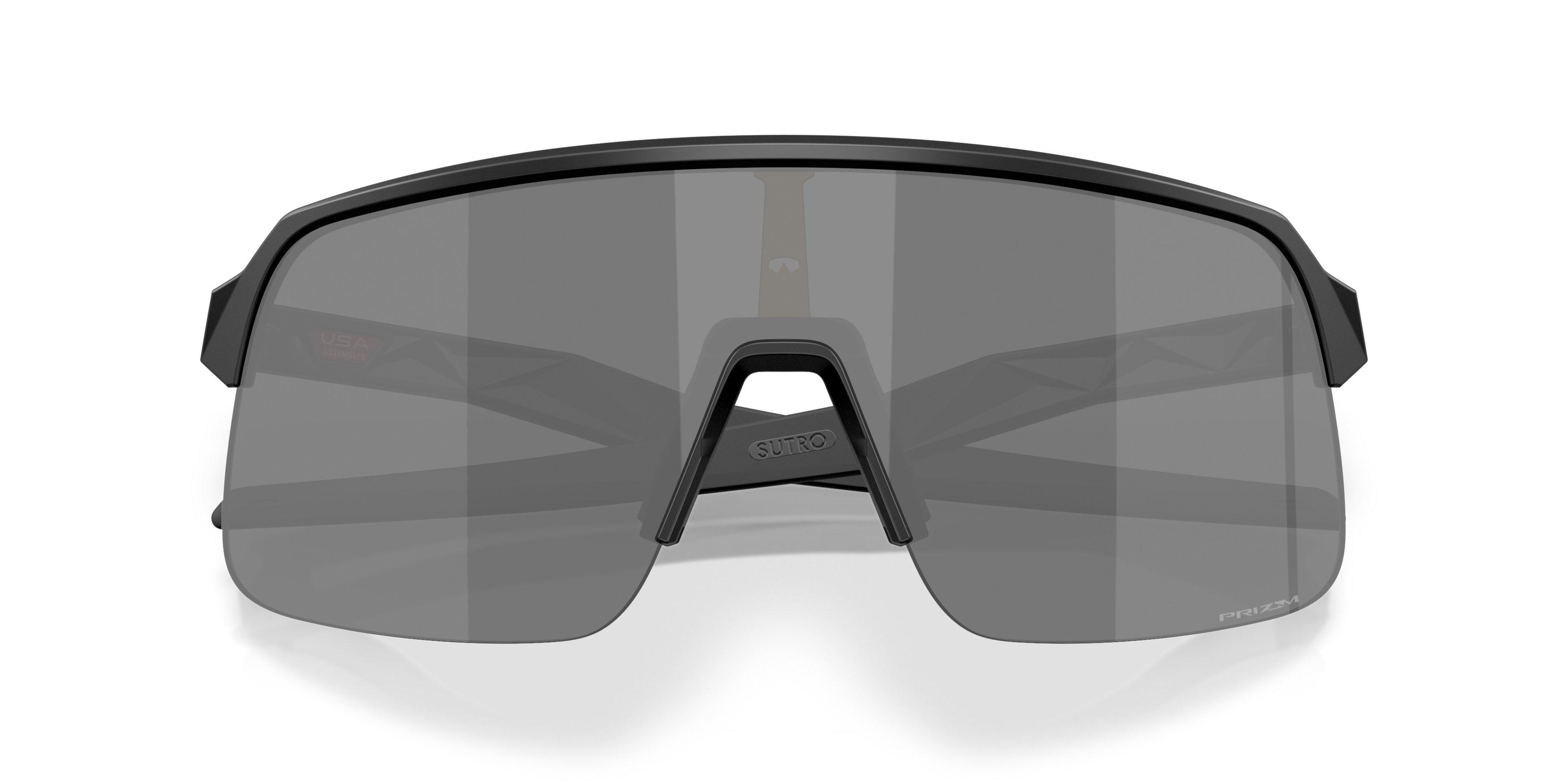 Oakley Sutro Lite S Prizm Black Sunglasses - Matte Black - BLACK/GREY Thumbnail View 7