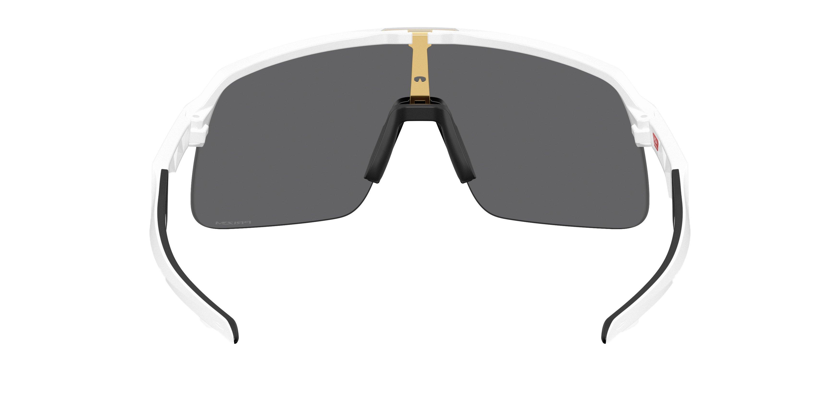 Oakley Sutro Lite S Prizm Black Sunglasses - Matte White - WHITE/GREY Thumbnail View 2
