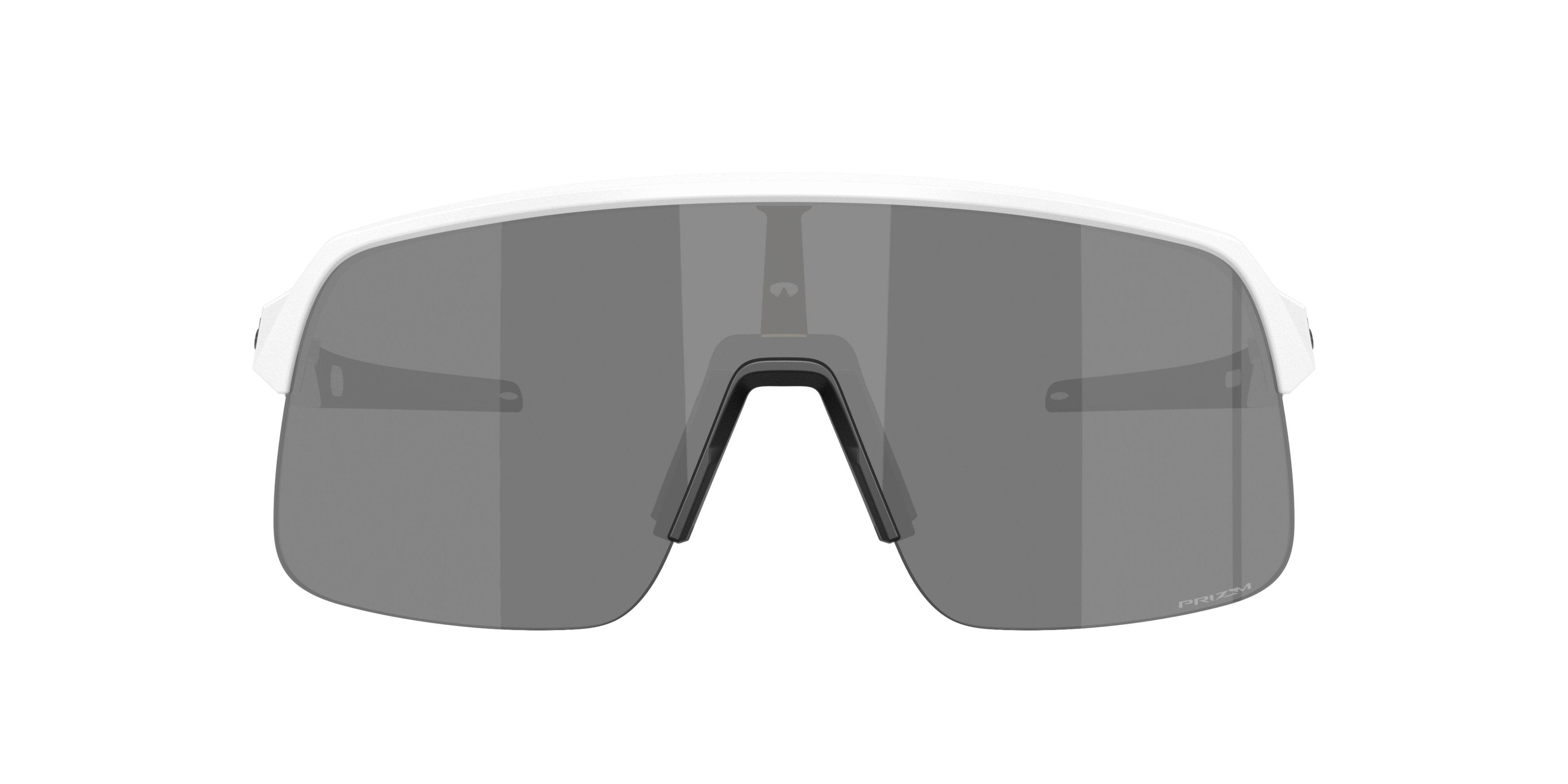 Oakley Sutro Lite S Prizm Black Sunglasses - Matte White - WHITE/GREY Thumbnail View 3