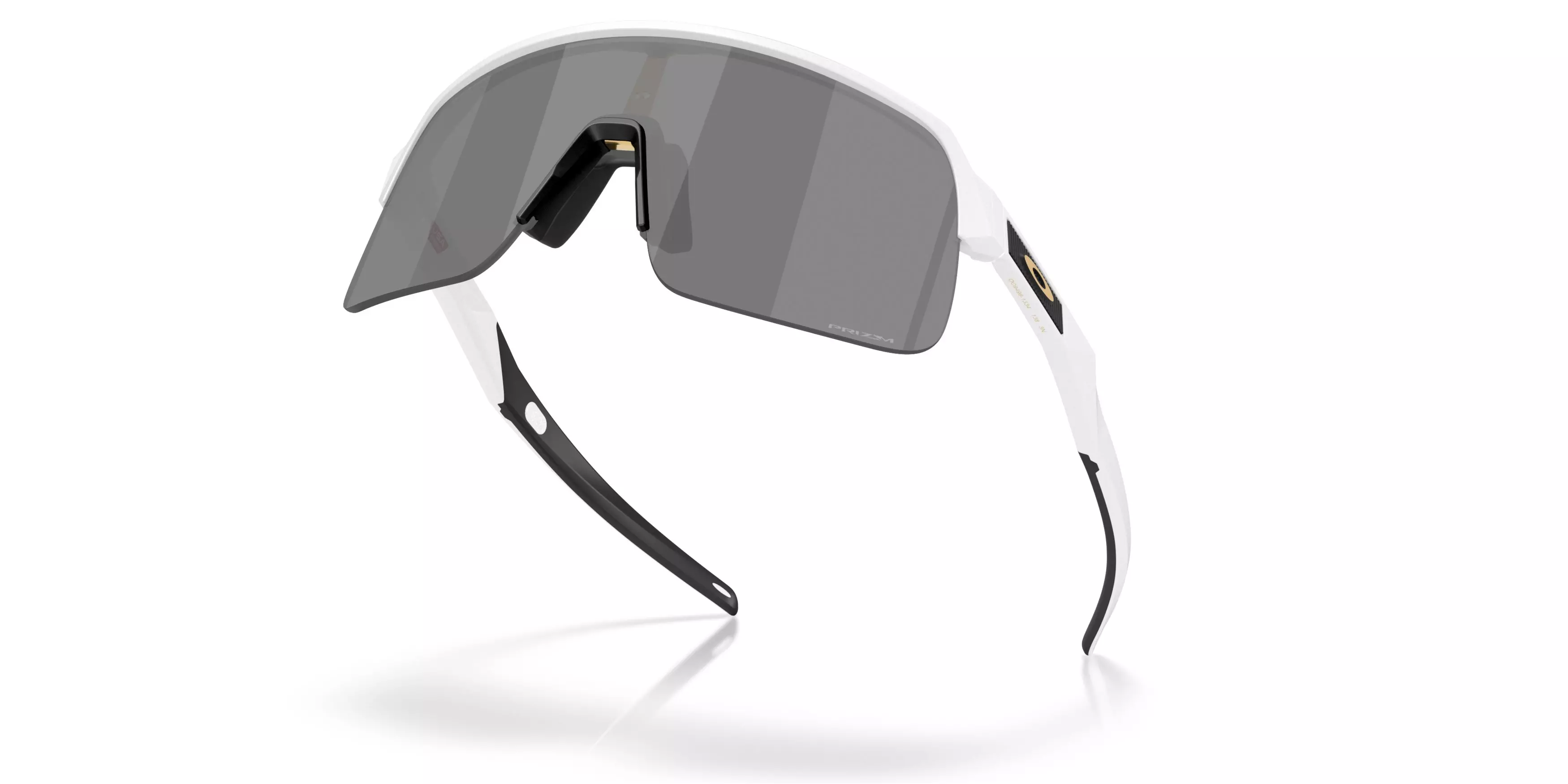Oakley Sutro Lite S Prizm Black Sunglasses - Matte White - WHITE/GREY