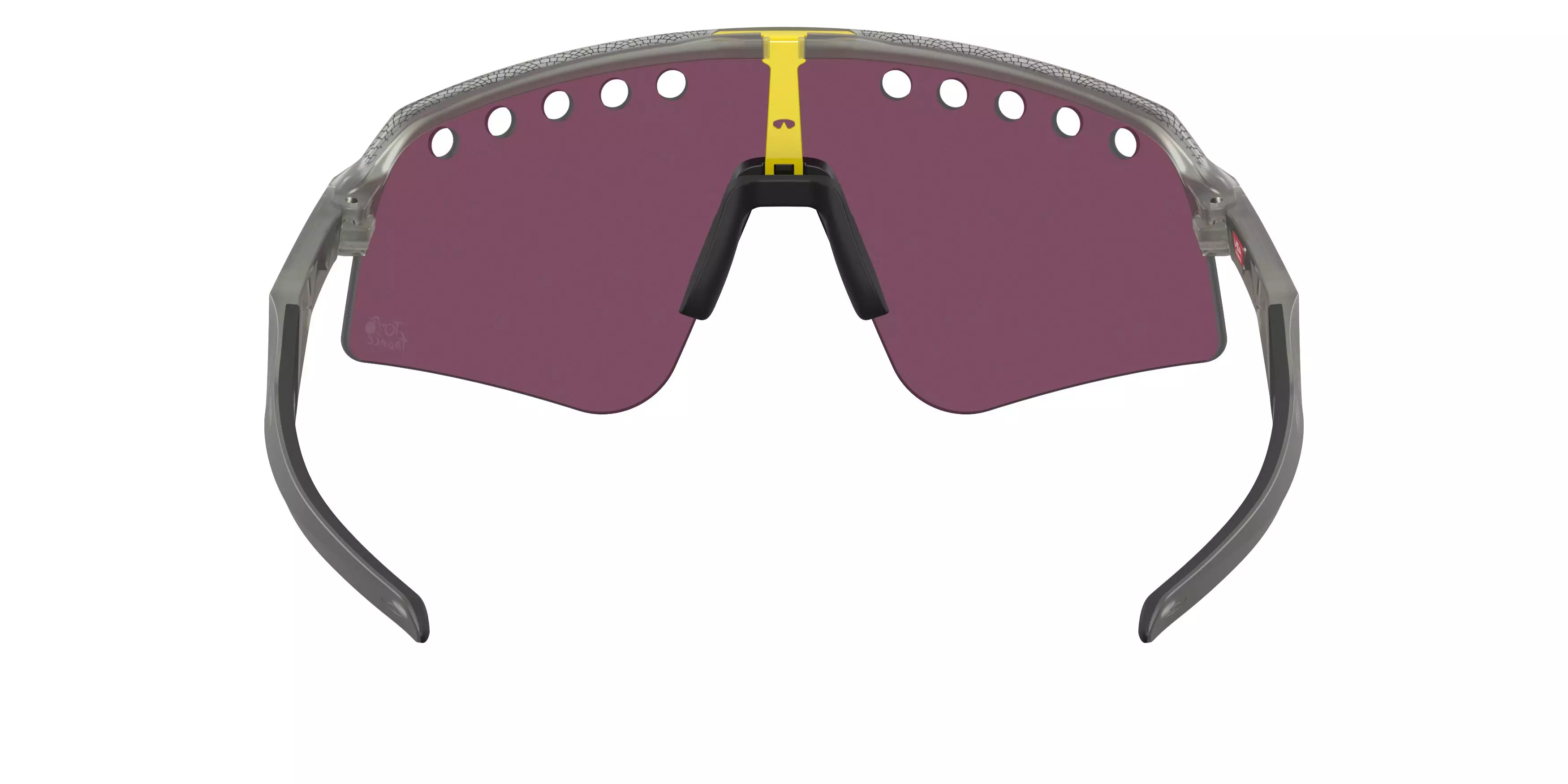 Oakley Sutro Lite Sweep Prizm Road Black Sunglasses - Matte Grey Ink - GREY/SILVER