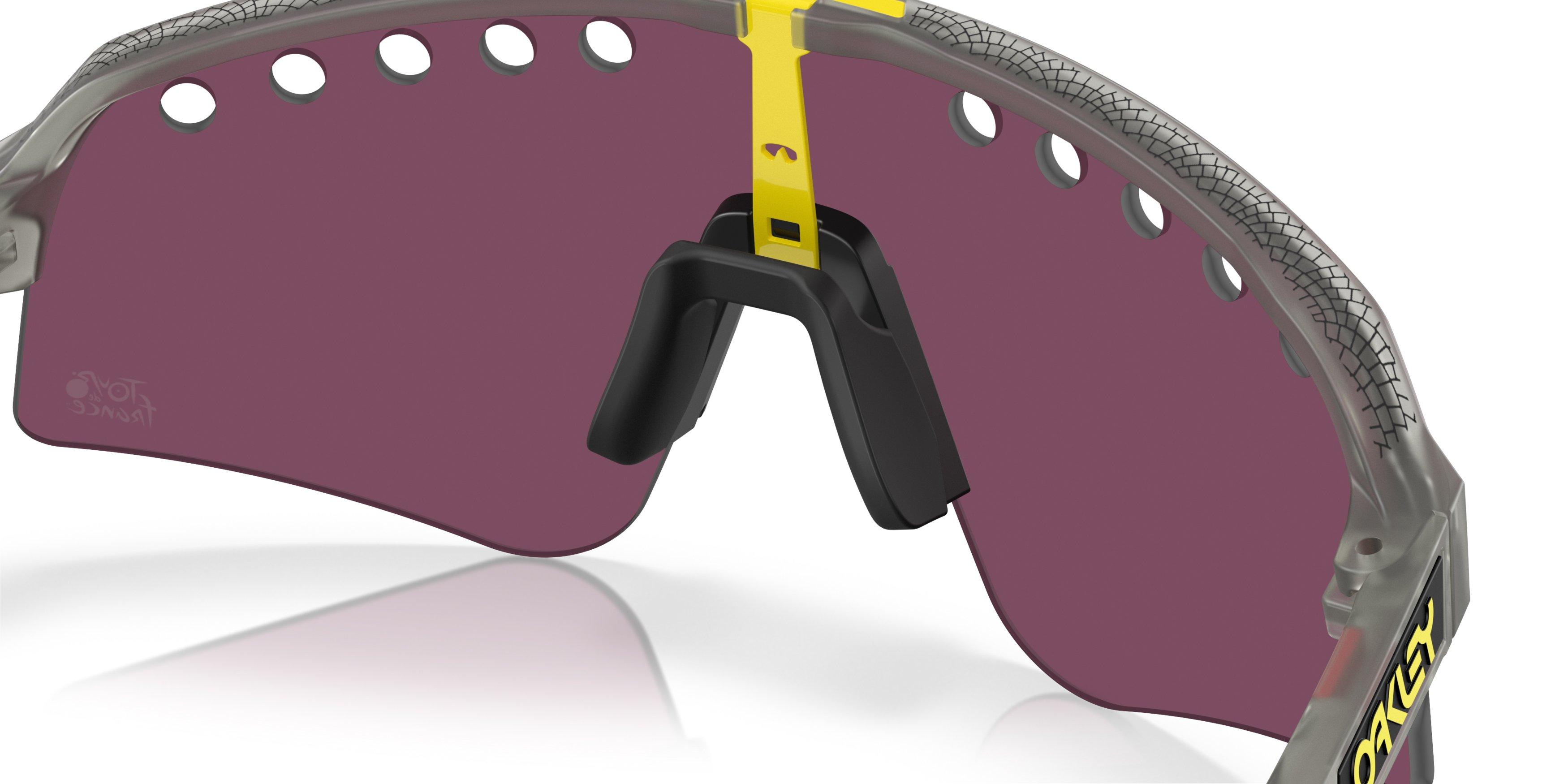 Oakley Sutro Lite Sweep Prizm Road Black Sunglasses - Matte Grey Ink - GREY/SILVER Thumbnail View 6