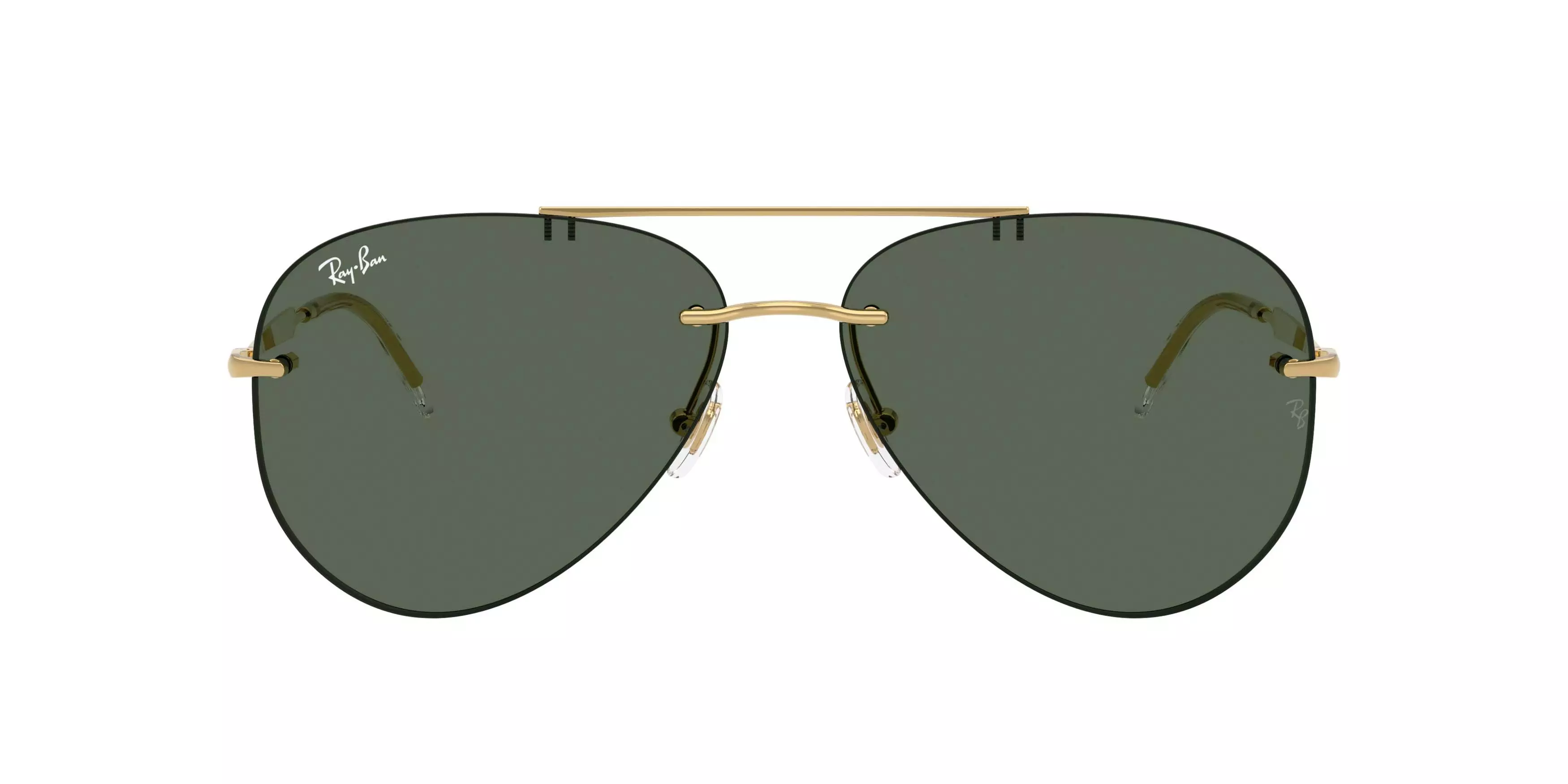 Ray-Ban RB3791 Dark Green Sunglasses - Polished Arista Gold - GOLD/GREEN