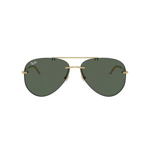 Ray-Ban RB3791 Dark Green Sunglasses - Polished Arista Gold - GOLD/GREEN