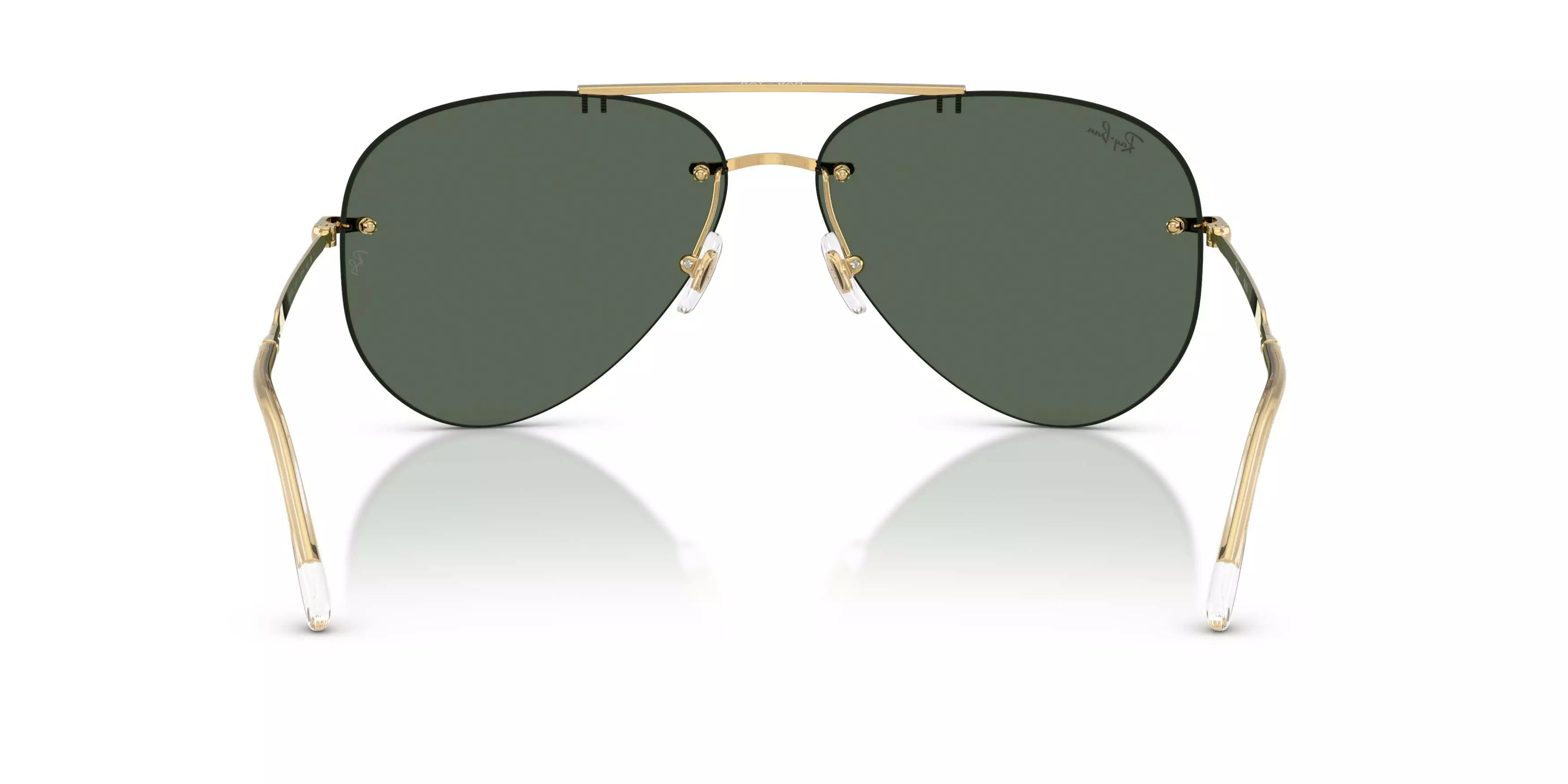 Ray-Ban RB3791 Dark Green Sunglasses - Polished Arista Gold - GOLD/GREEN