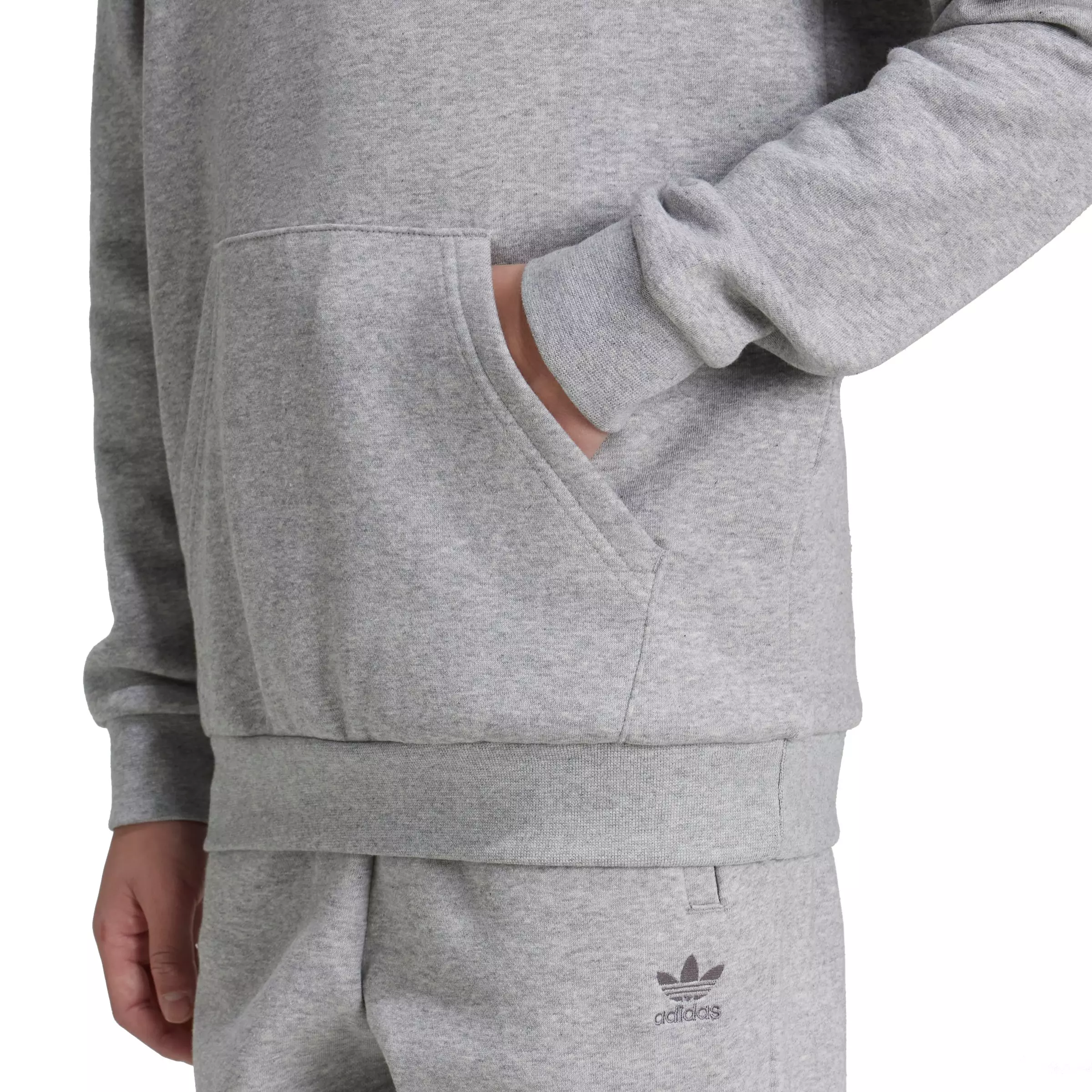 adidas Originals Big Kids' Hoodie - Grey - GREY