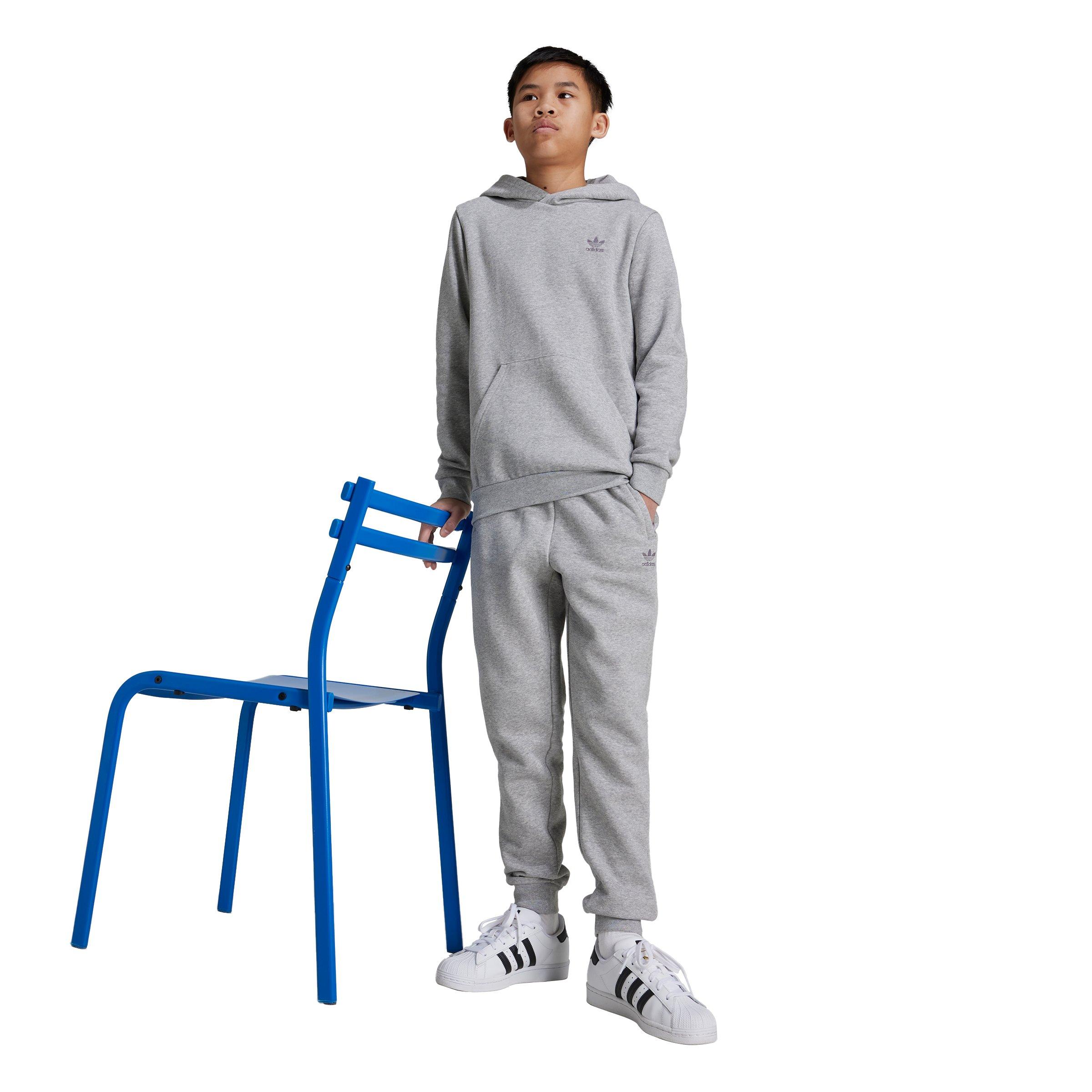 adidas Originals Big Kids' Grey Hoodie