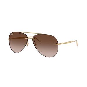 Ray-Ban RB3791 Light Brown Gradient Dark Brown Sunglasses - Polished Arista Gold - GOLD/BROWN
