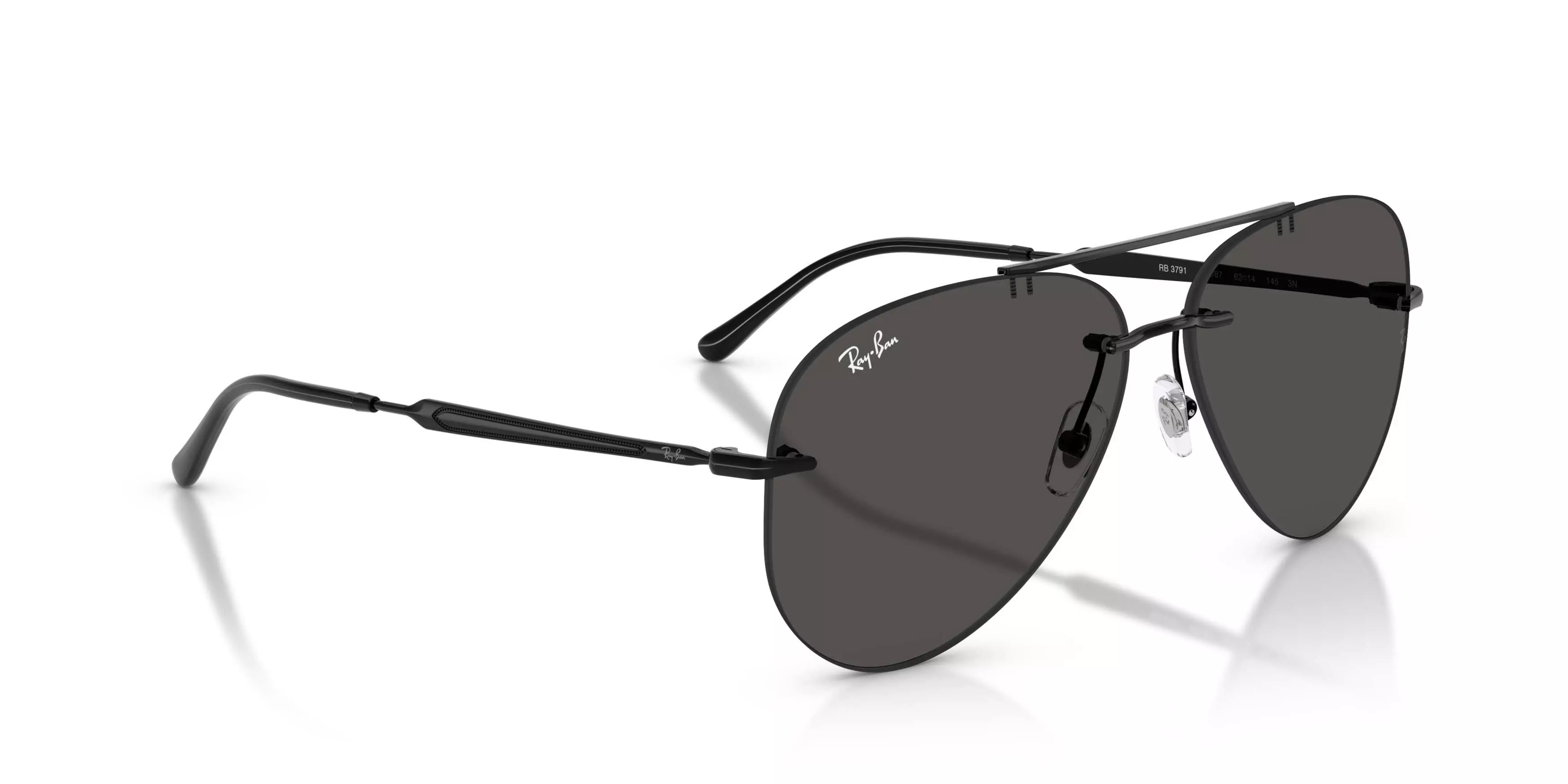 Ray-Ban RB3791 Dark Grey Sunglasses - Black - BLACK/GREY