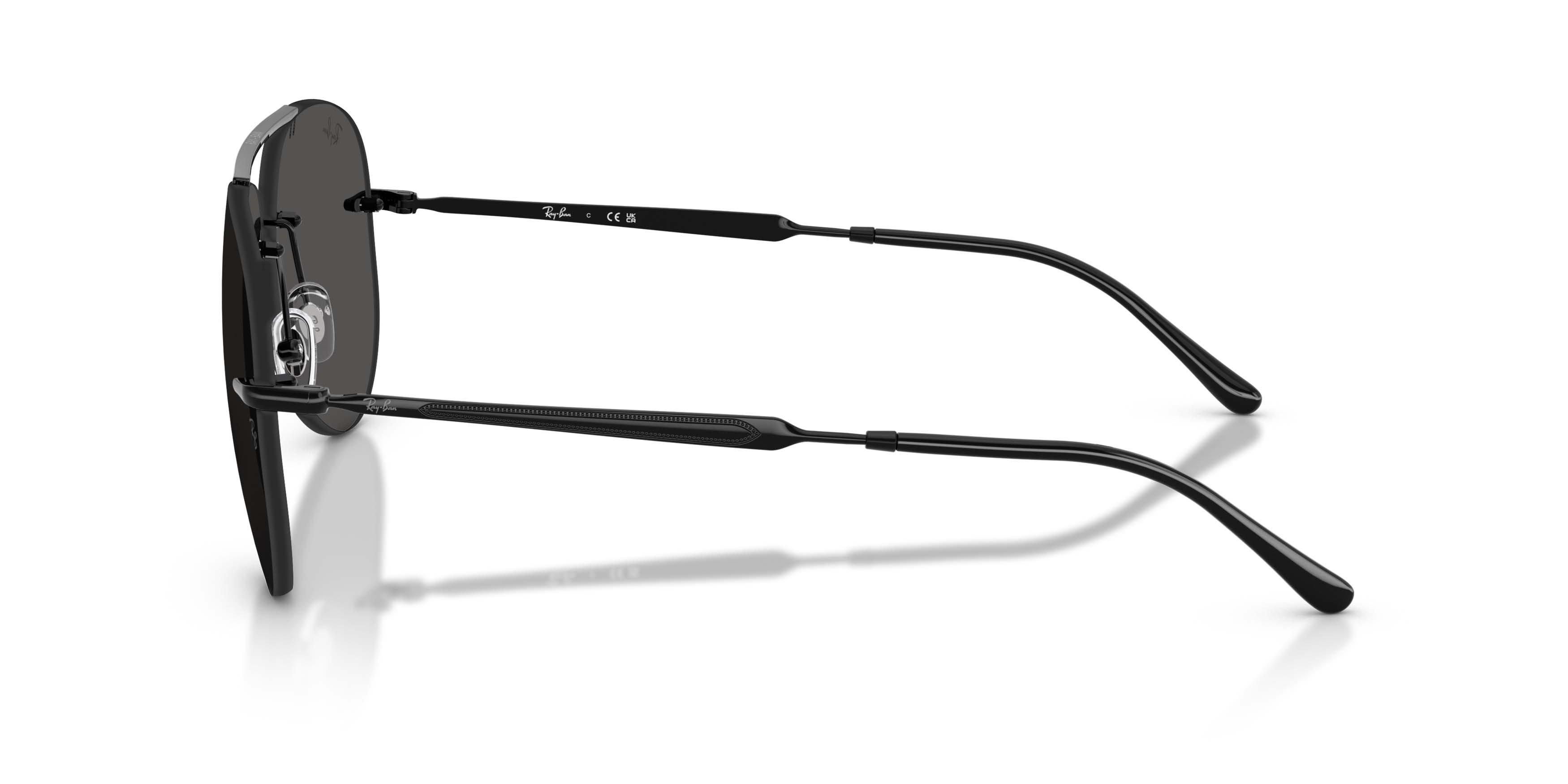 Ray-Ban RB3791 Dark Grey Sunglasses - Black - BLACK/GREY