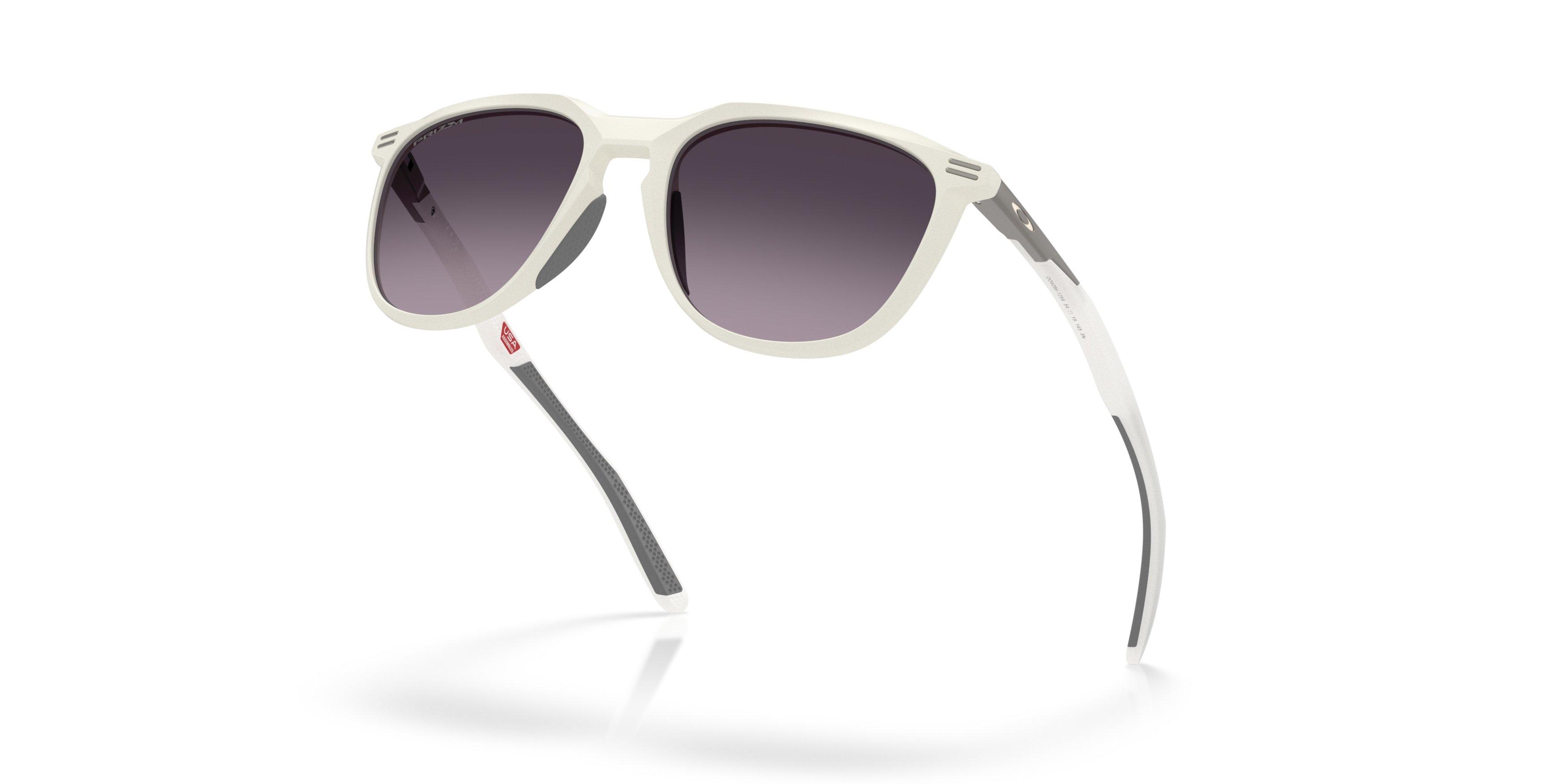 Oakley Thurso Prizm Grey Gradient Sunglasses - Matte Mist - WHITE/GREY Thumbnail View 4