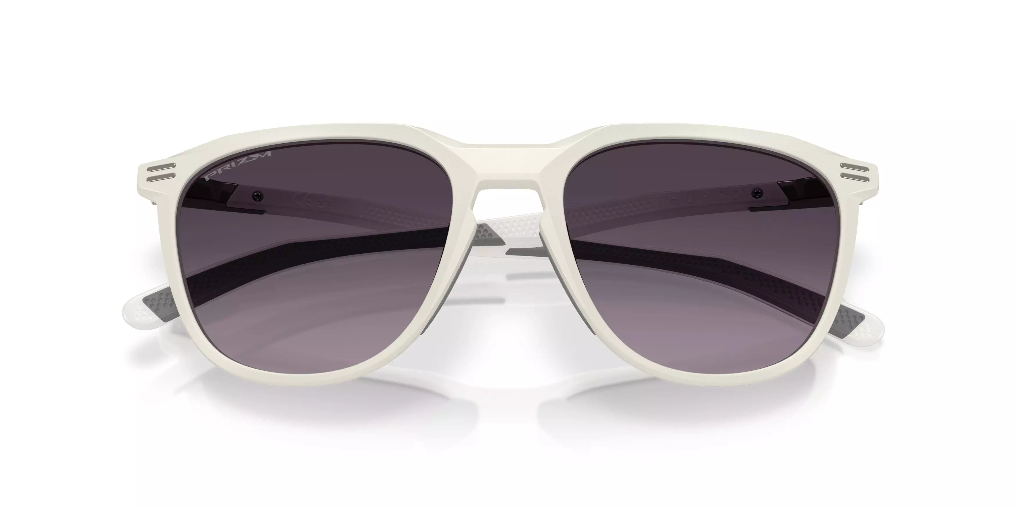 Oakley Thurso Prizm Grey Gradient Sunglasses - Matte Mist - WHITE/GREY