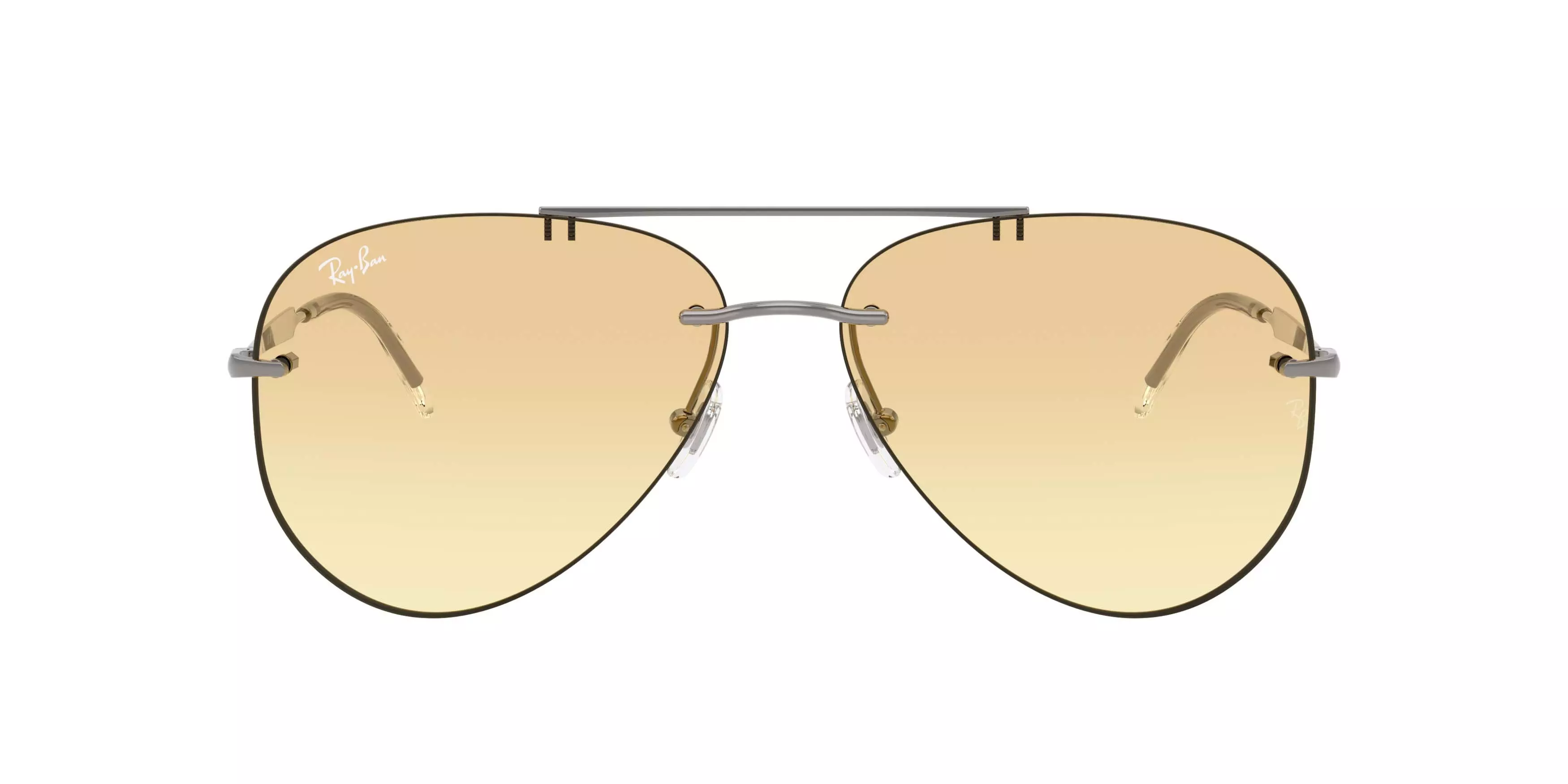 Ray-Ban RB3791 Yellow Gradient Grey Sunglasses - Gunmetal - GREY/YELLOW