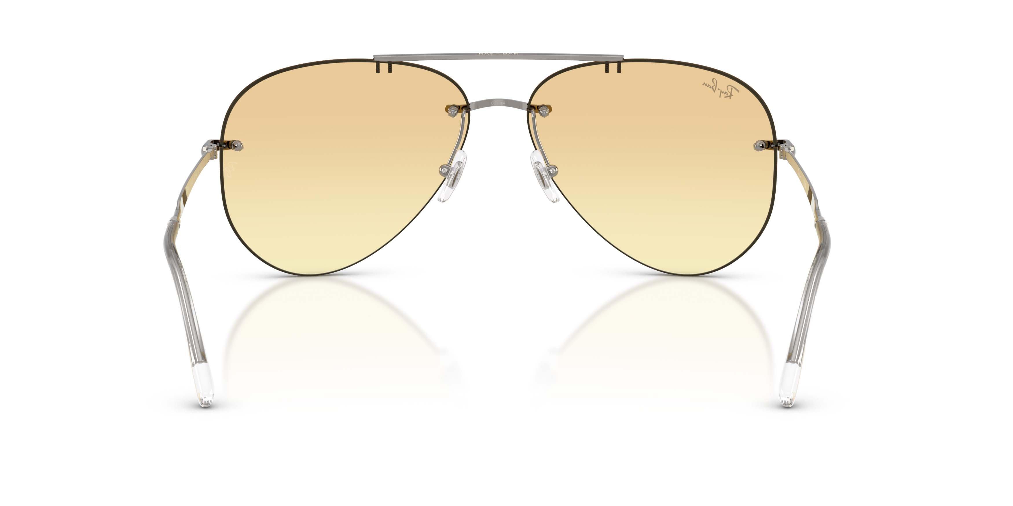 Ray-Ban RB3791 Yellow Gradient Grey Sunglasses - Gunmetal - GREY/YELLOW