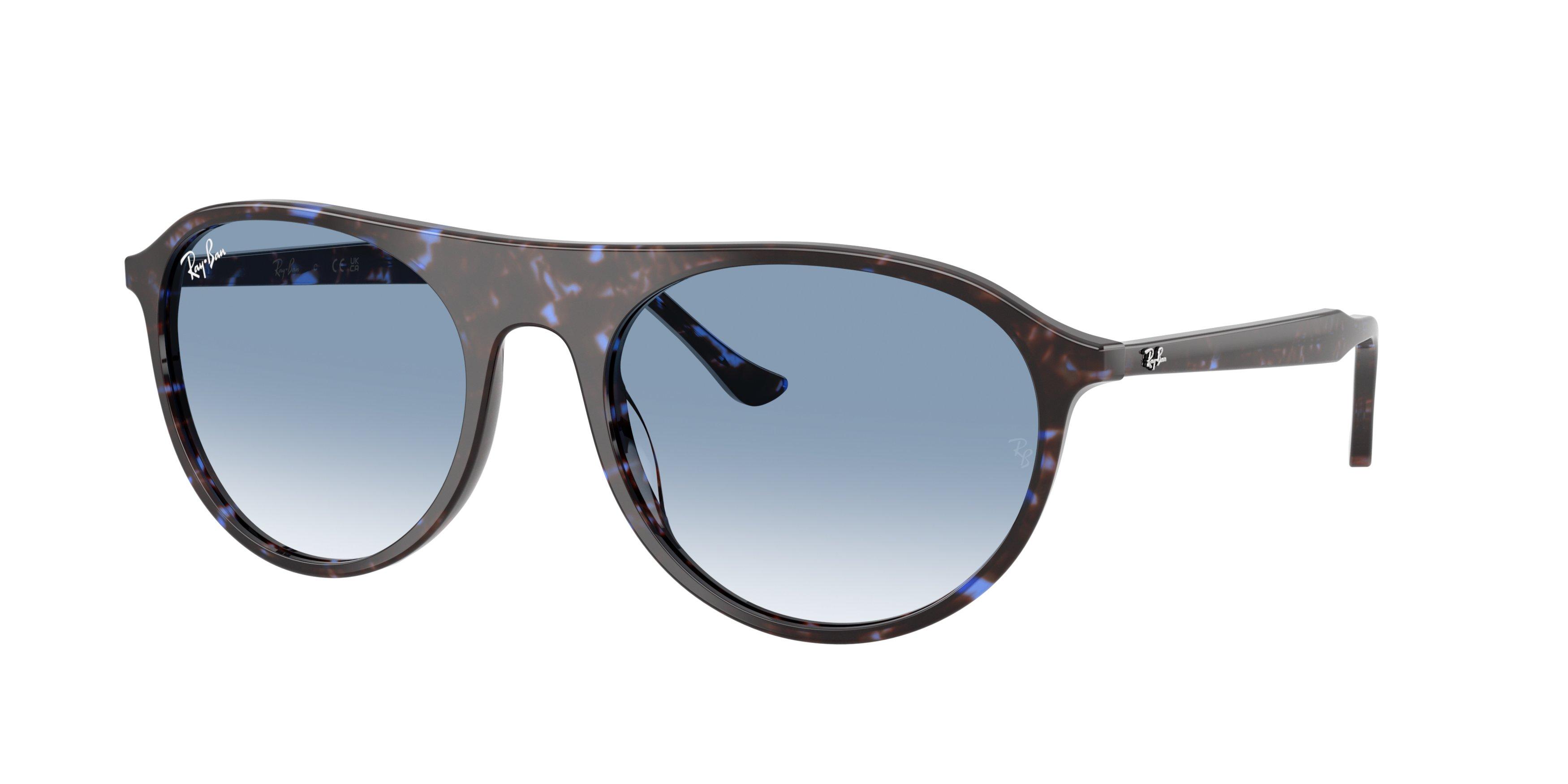 Ray-Ban RB2215 Blue Gradient Sunglasses - Blue Turtle - BLUE Thumbnail View 1