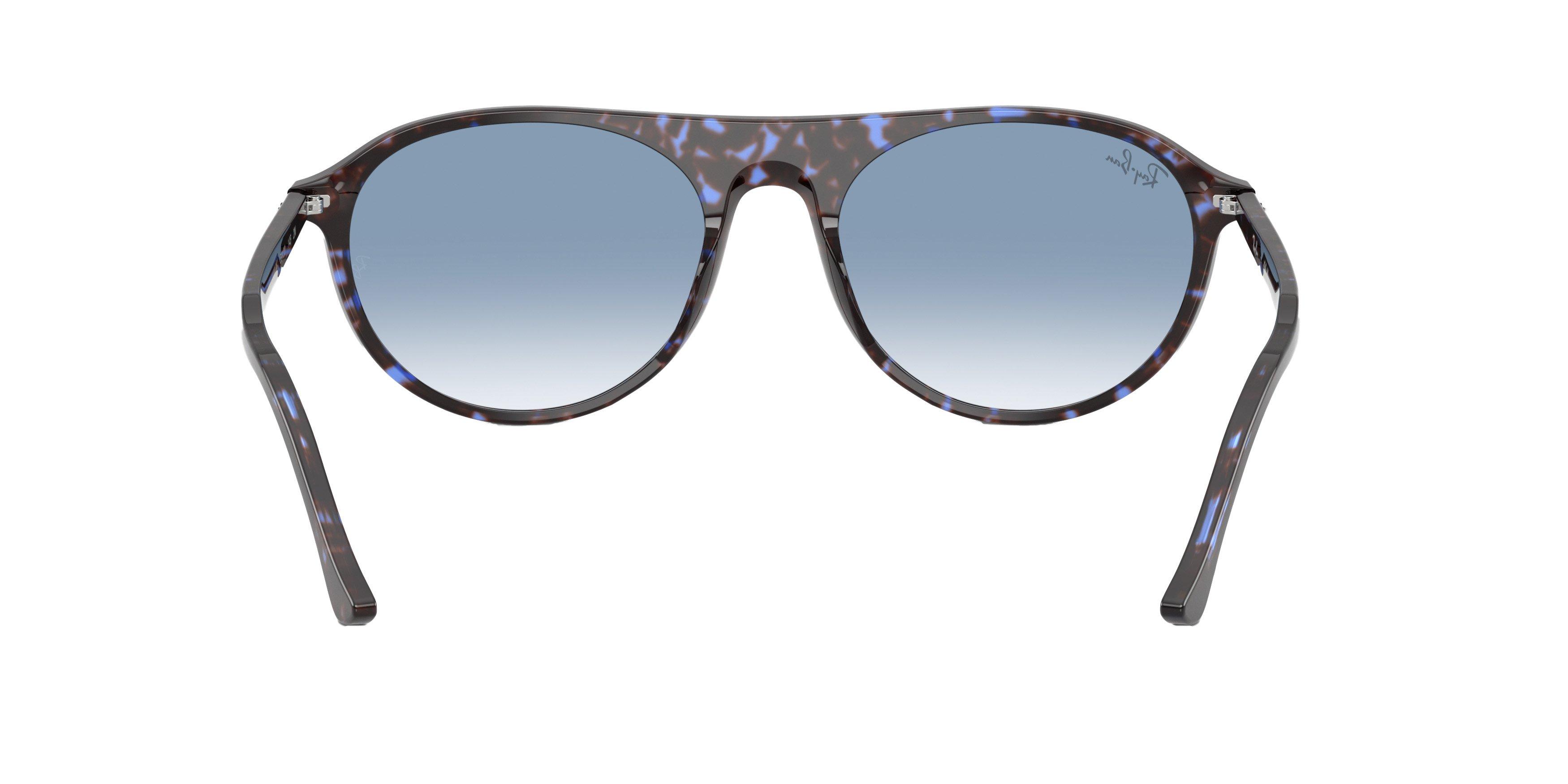 Ray-Ban Gradient Sunglasses. RB2215 Ray-Ban RB2215 Square Sunglasses - Blue Turtle | Hibbett main image 3