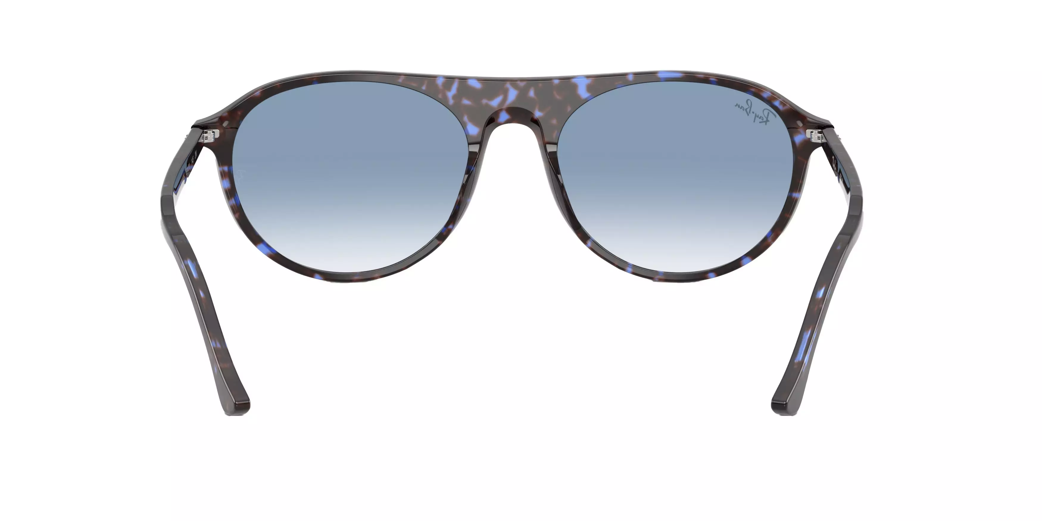 Ray-Ban RB2215 Blue Gradient Sunglasses - Blue Turtle - BLUE