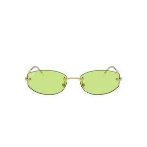 Ray-Ban RB3792 Light Green Sunglasses - Polished Arista Gold - GOLD/GREEN