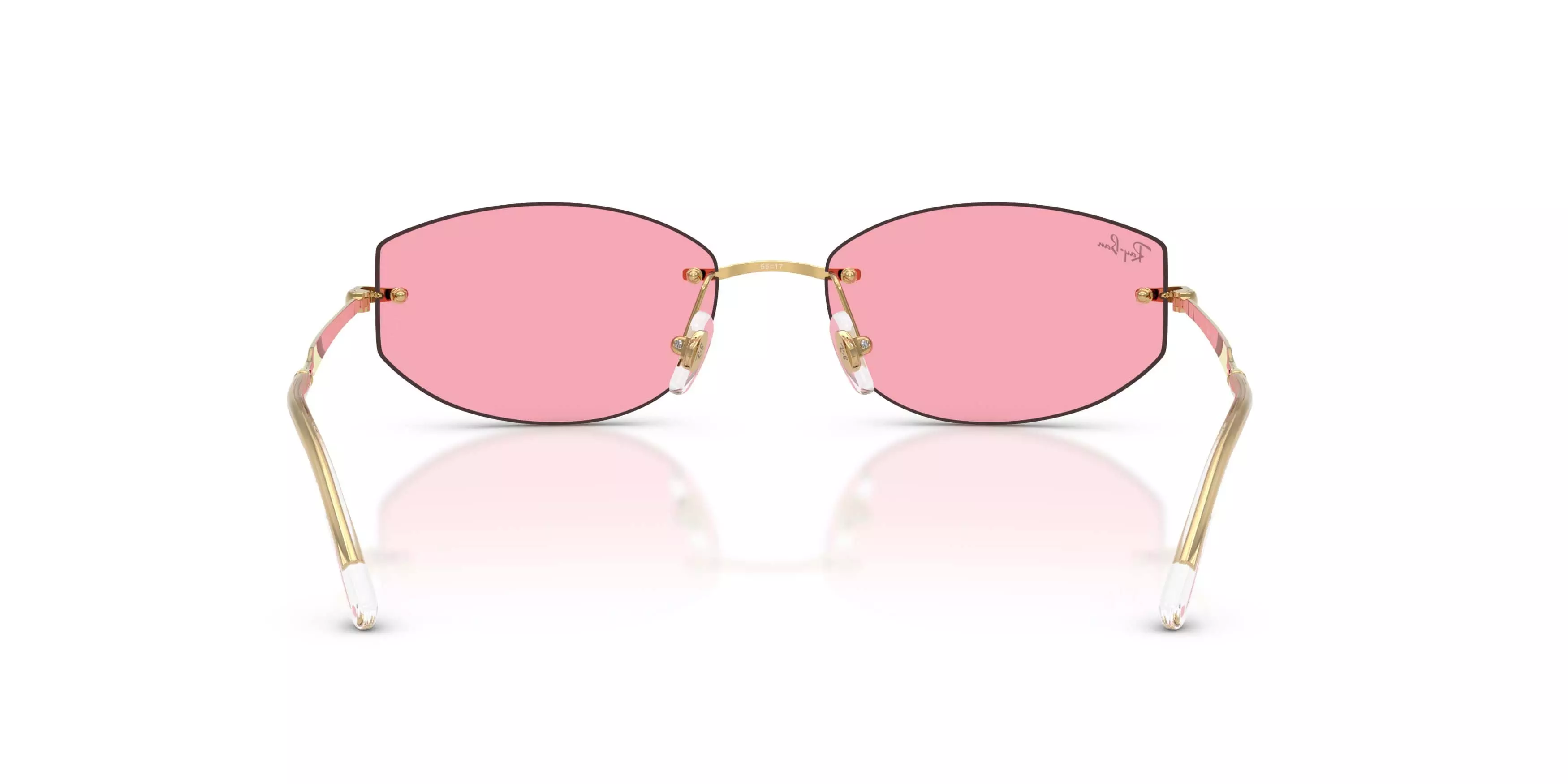 Ray-Ban RB3792 Pink Sunglasses - Polished Arista Gold - GOLD