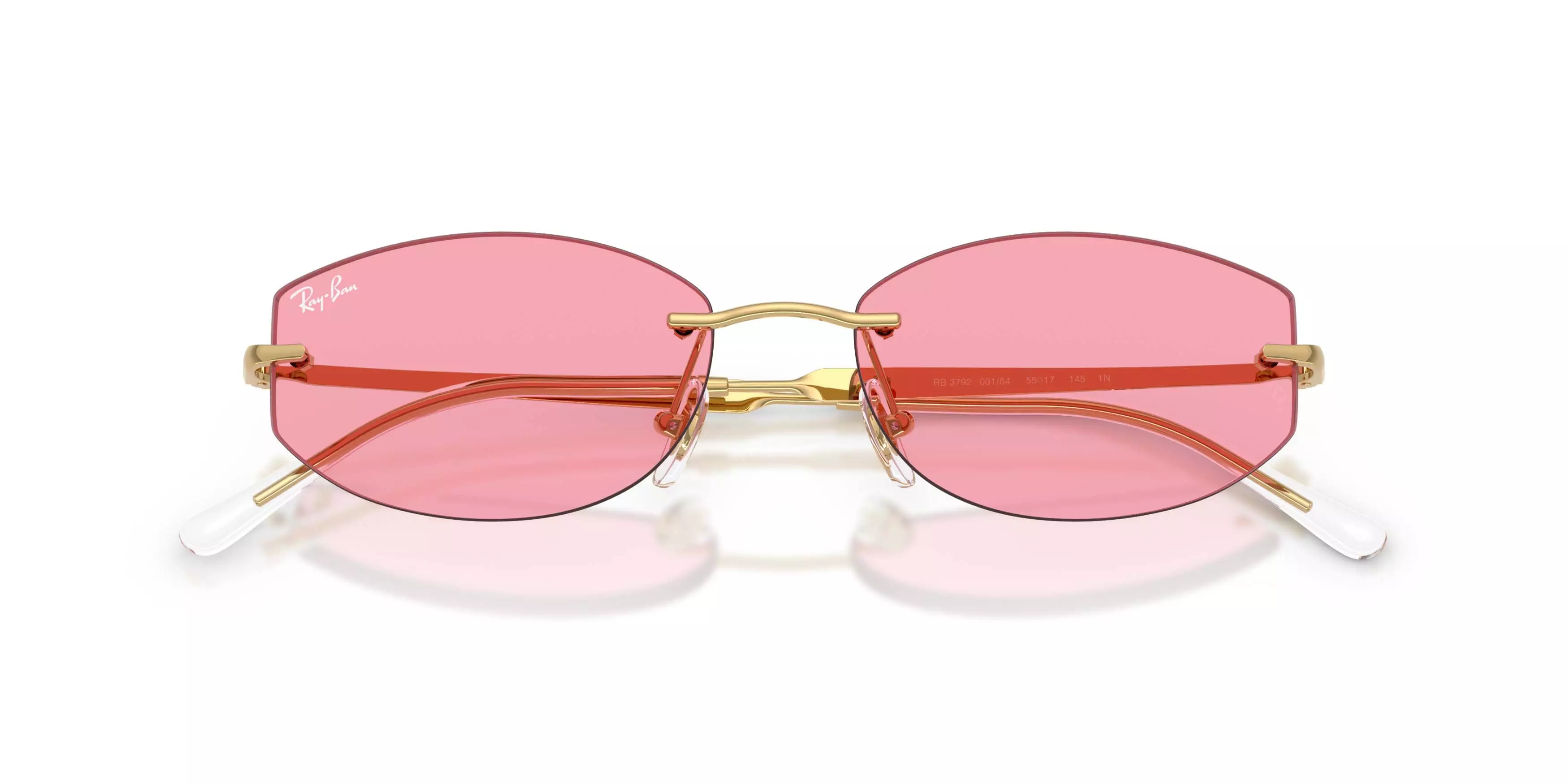 Ray-Ban RB3792 Pink Sunglasses - Polished Arista Gold - GOLD