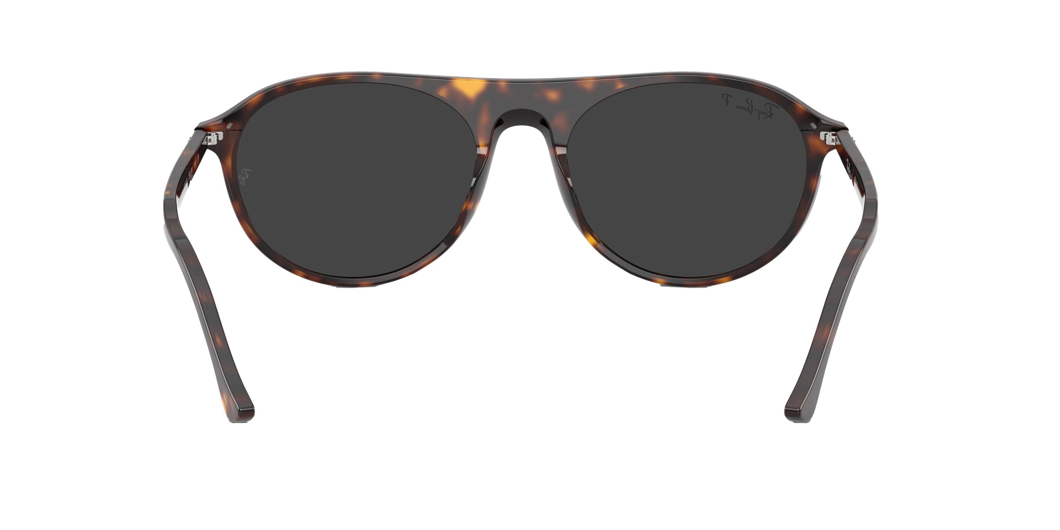Ray-Ban RB2215 Grey Sunglasses - Tortoise - BROWN/GREY Thumbnail View 2