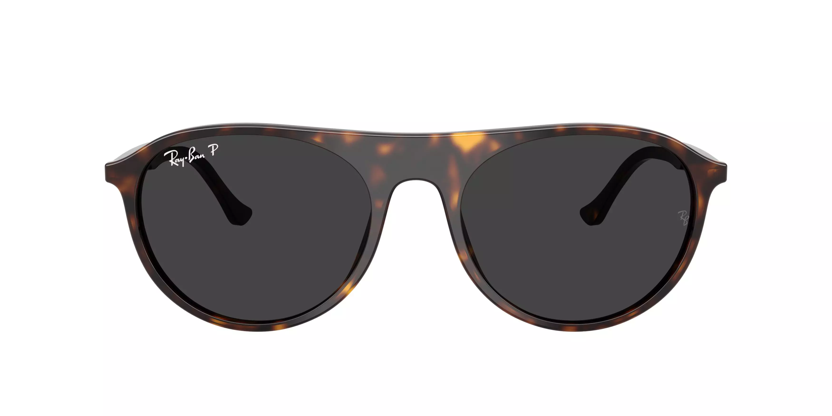 Ray-Ban RB2215 Grey Sunglasses - Tortoise - BROWN/GREY