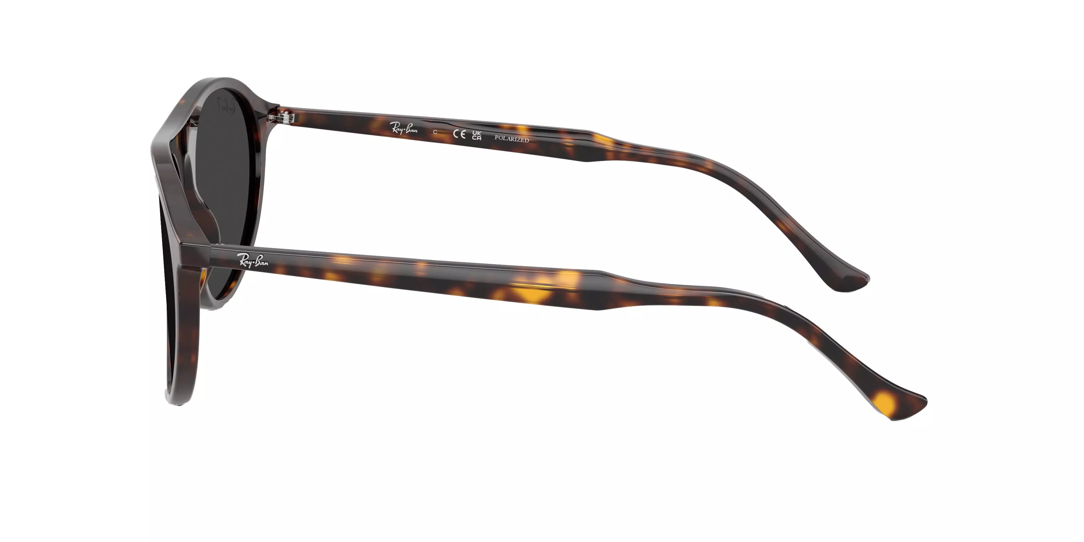 Ray-Ban RB2215 Grey Sunglasses - Tortoise - BROWN/GREY