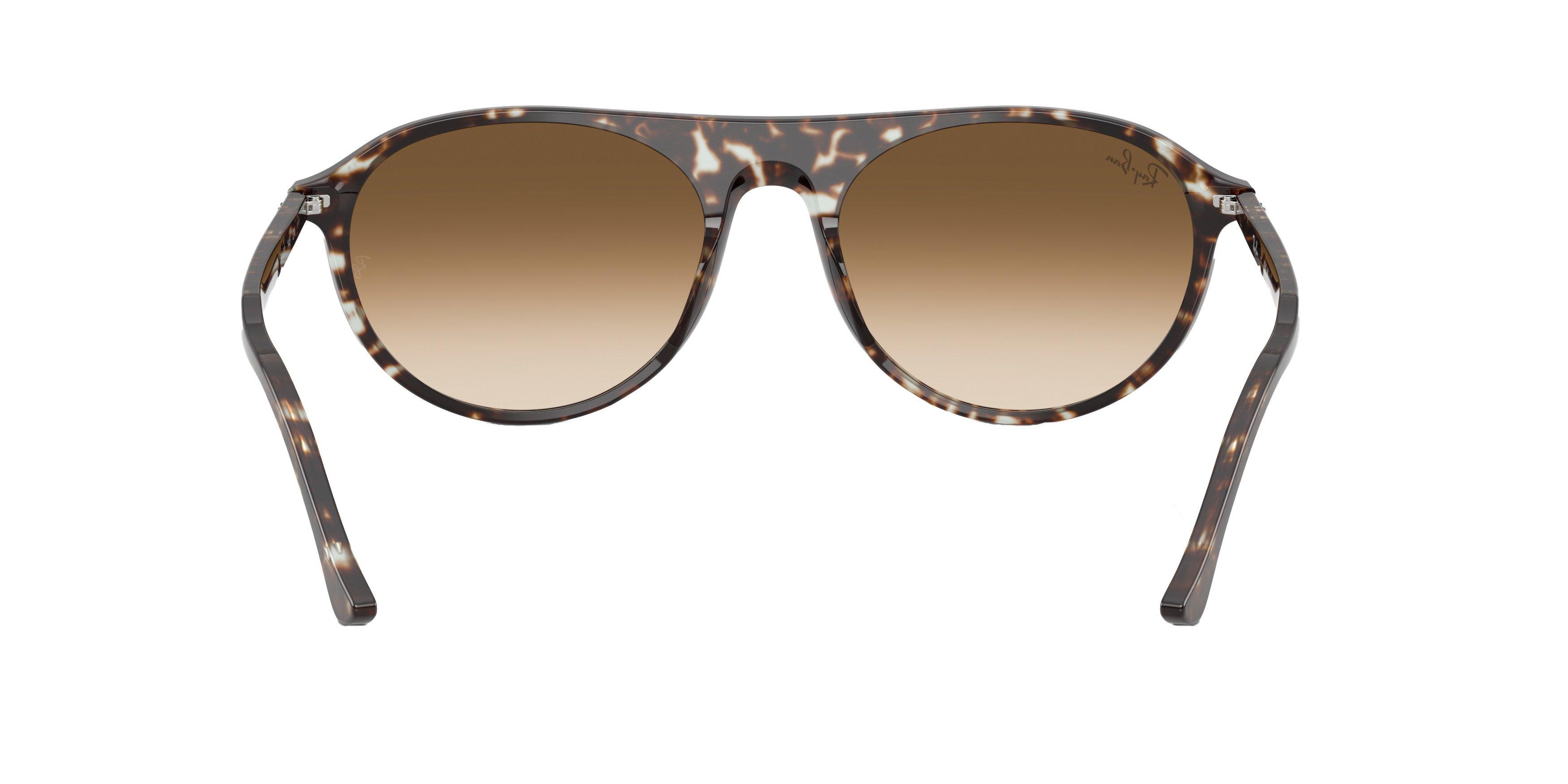 Ray-Ban RB2215 Brown Gradient Sunglasses - Tortoise - BROWN Thumbnail View 2