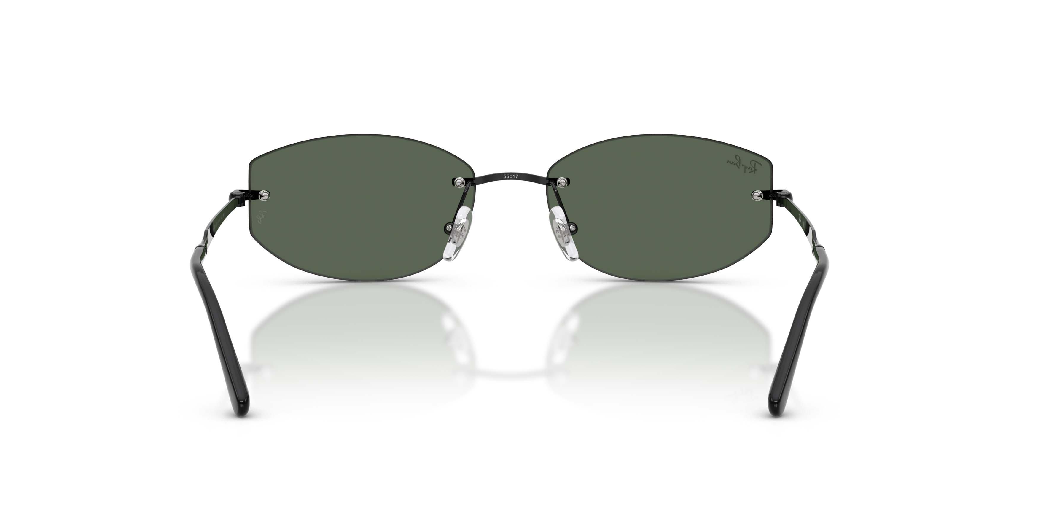 Ray-Ban RB3792 Dark Green Sunglasses - Black - BLACK/GREEN
