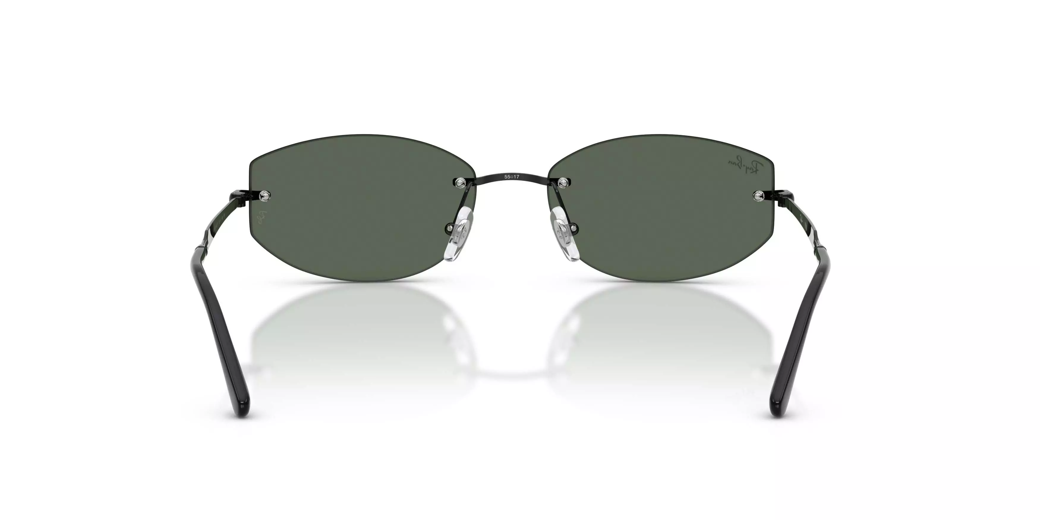 Ray-Ban RB3792 Dark Green Sunglasses - Black - BLACK/GREEN