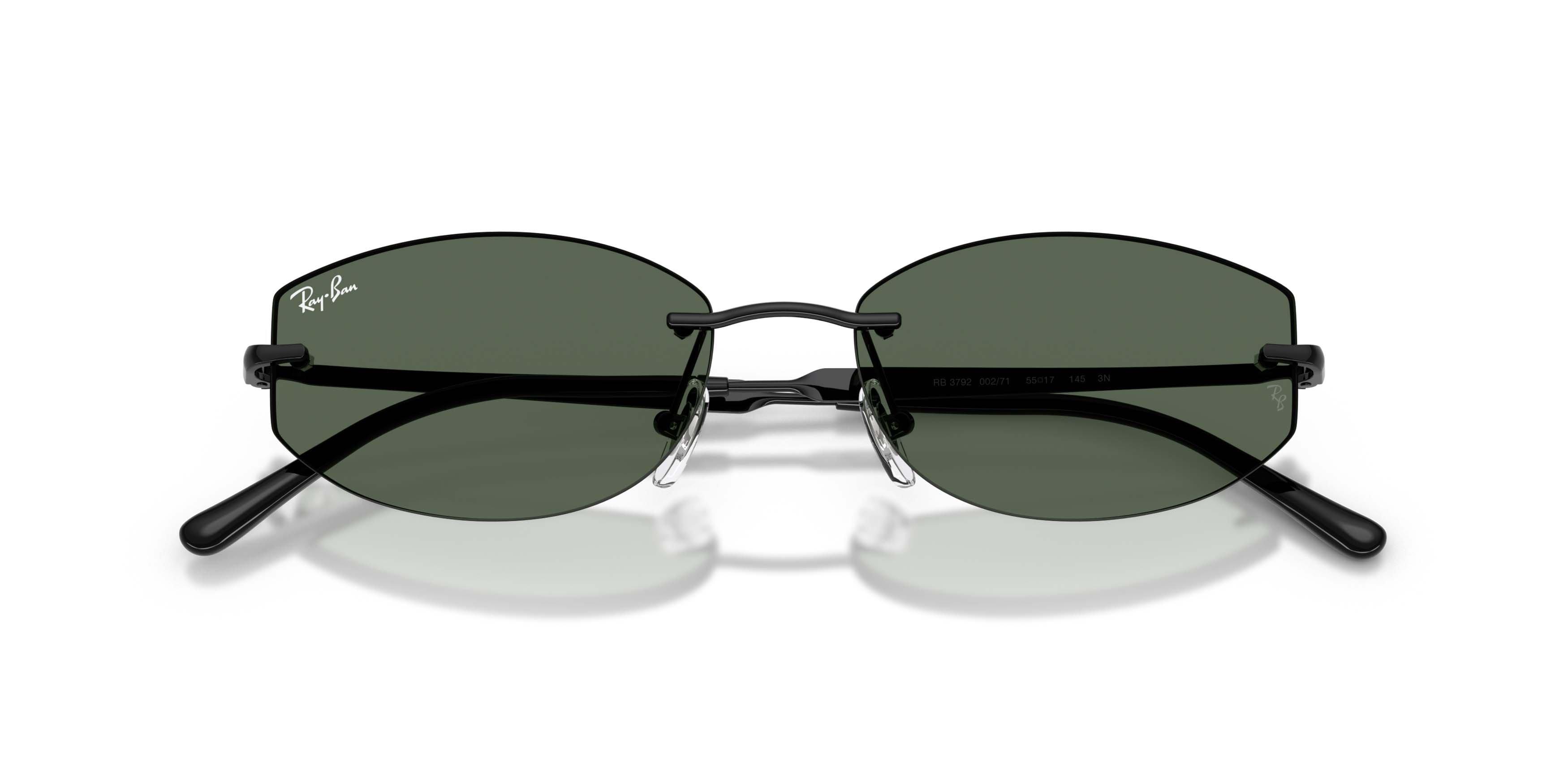 Ray-Ban RB3792 Dark Green Sunglasses - Black - BLACK/GREEN