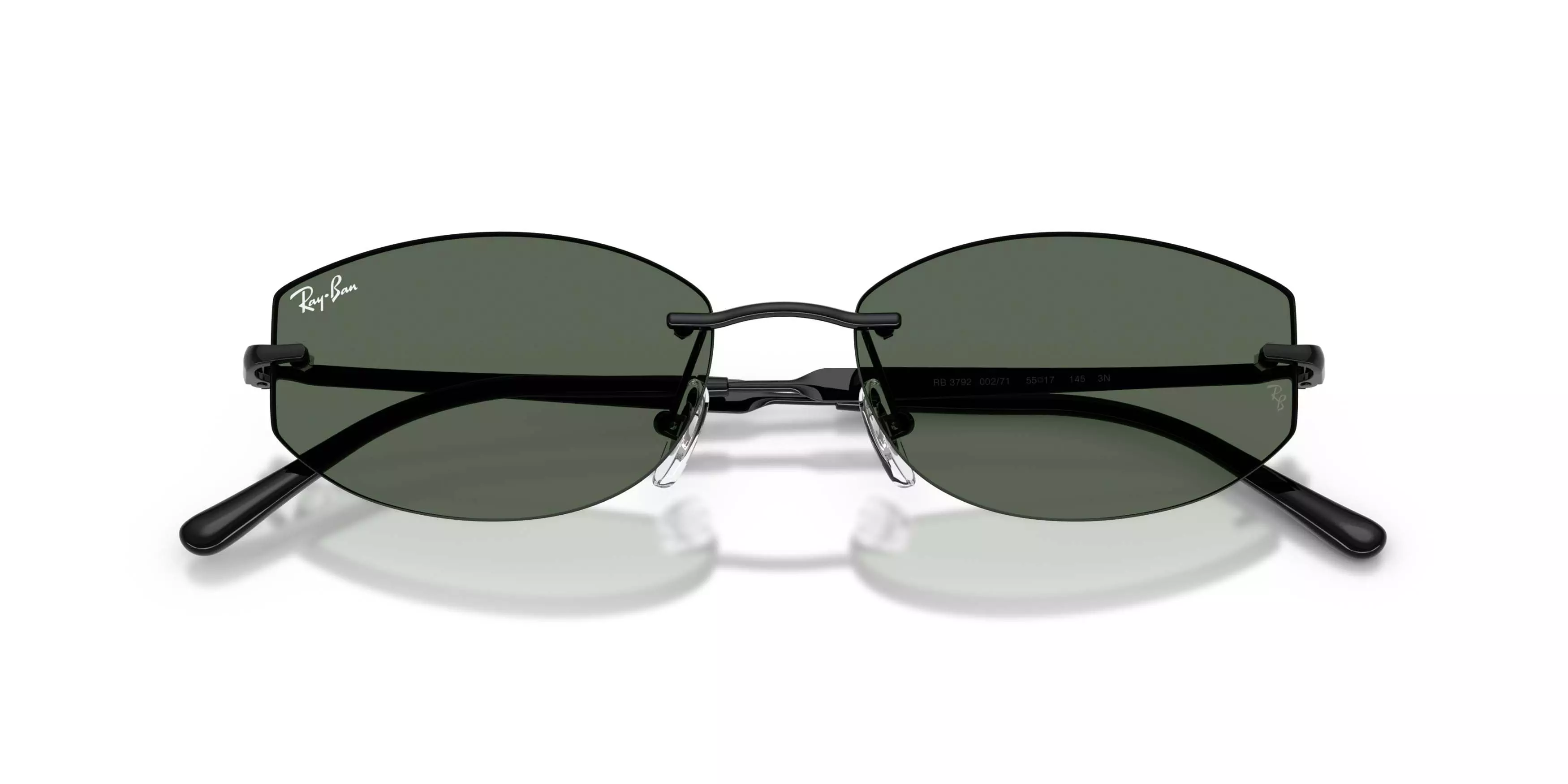 Ray-Ban RB3792 Dark Green Sunglasses - Black - BLACK/GREEN