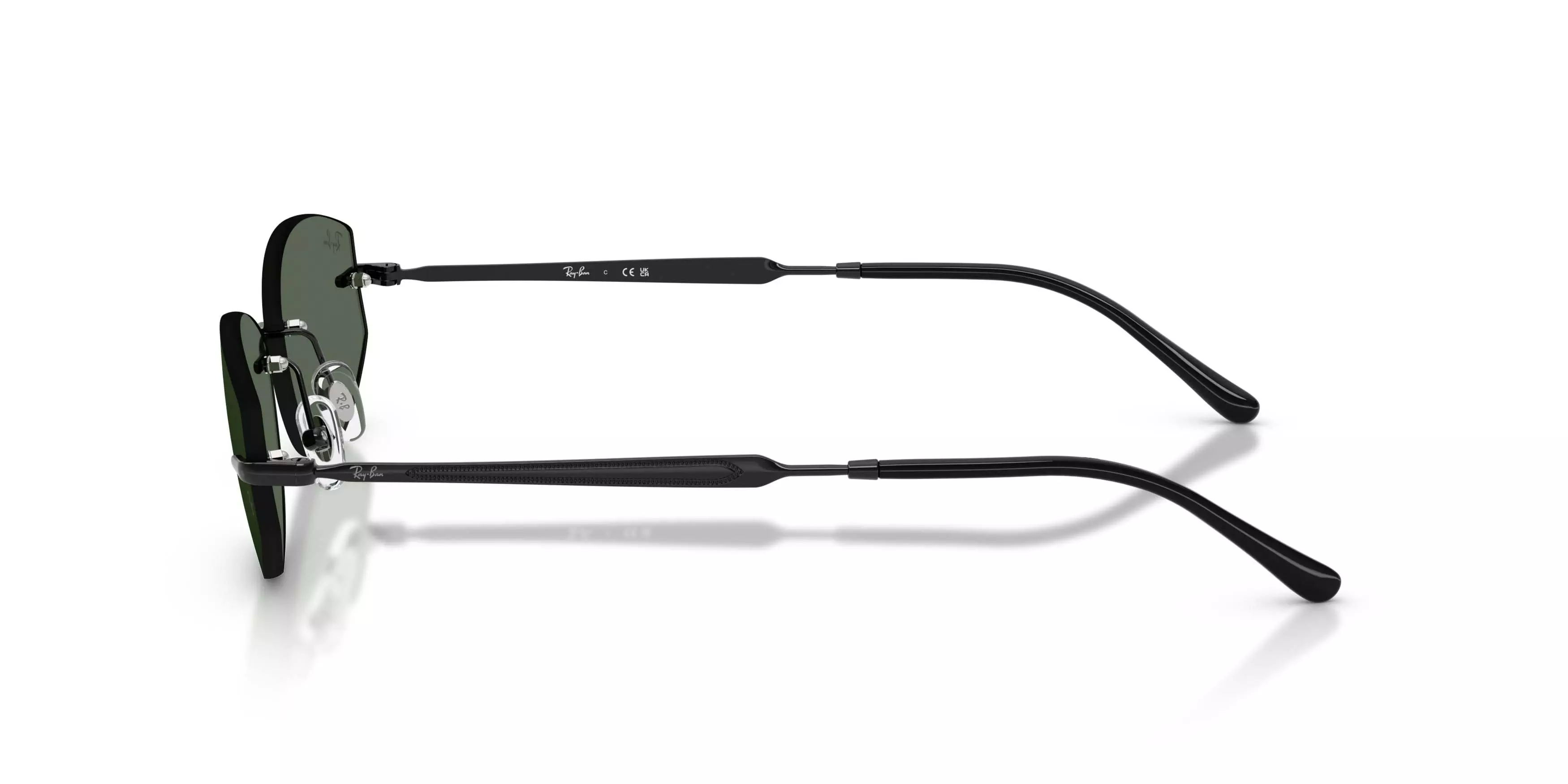 Ray-Ban RB3792 Dark Green Sunglasses - Black - BLACK/GREEN