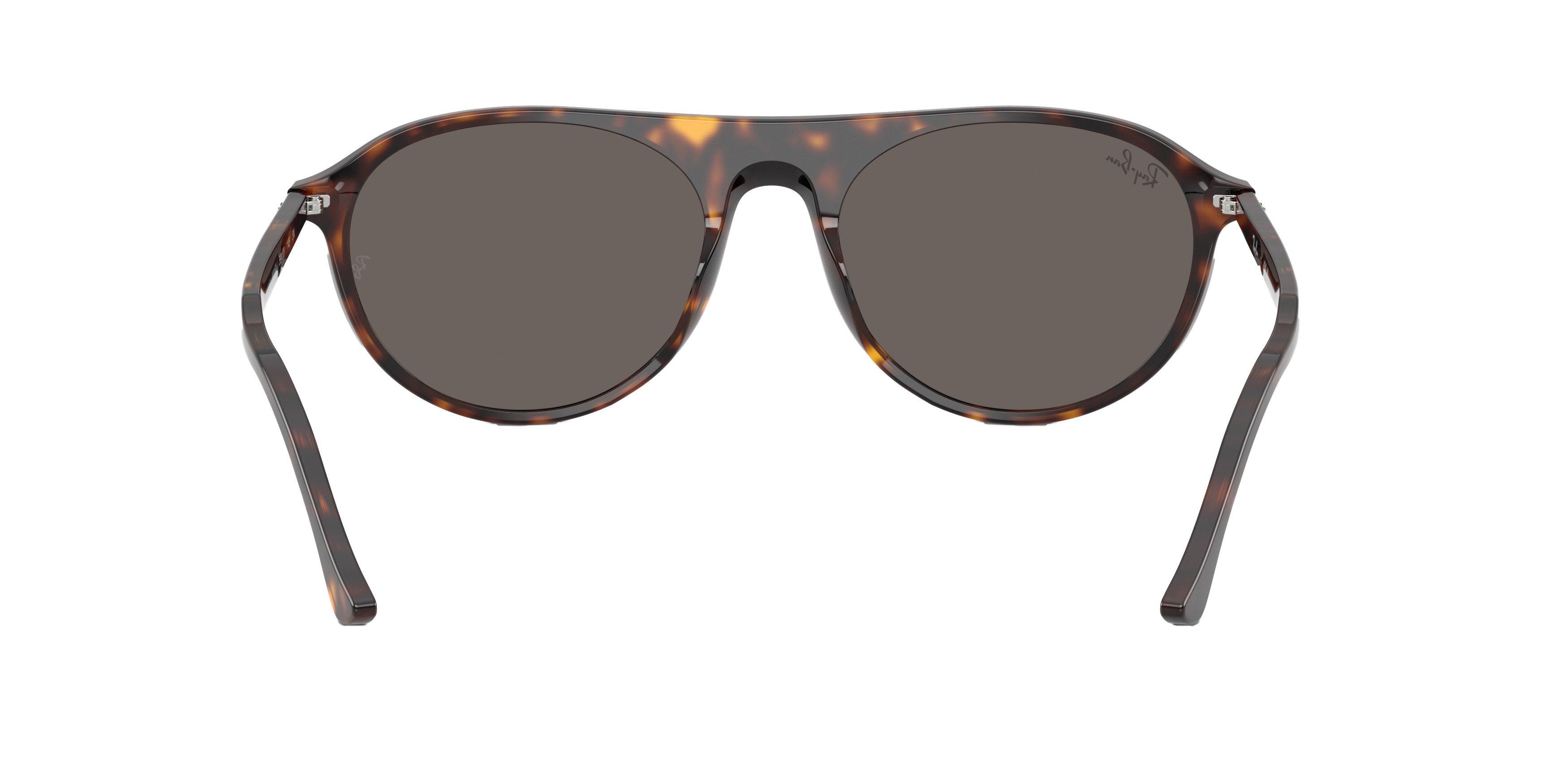 Ray-Ban RB2215 Brown Sunglasses - Tortoise - BROWN/GREY Thumbnail View 2