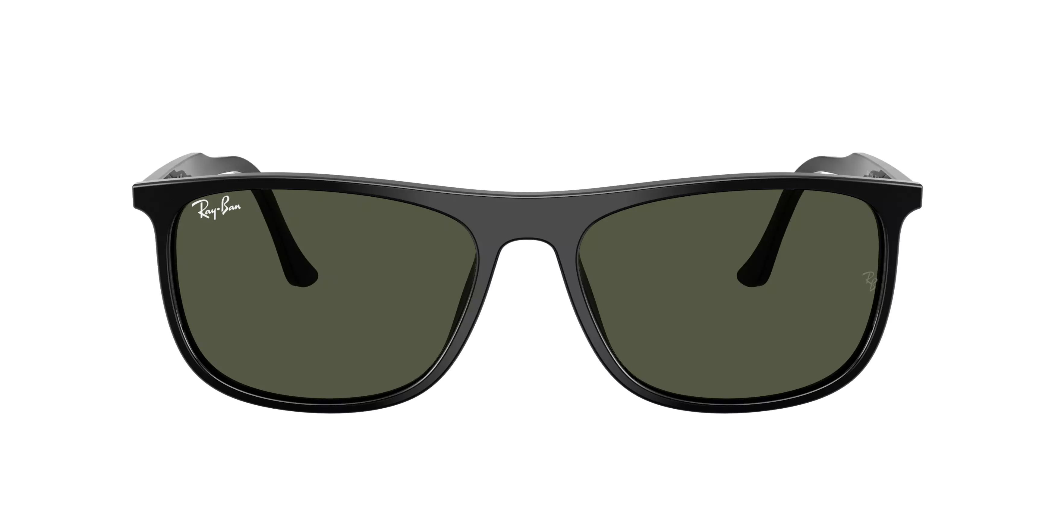 Ray-Ban RB2216 Green Sunglasses - Black - BLACK/GREEN