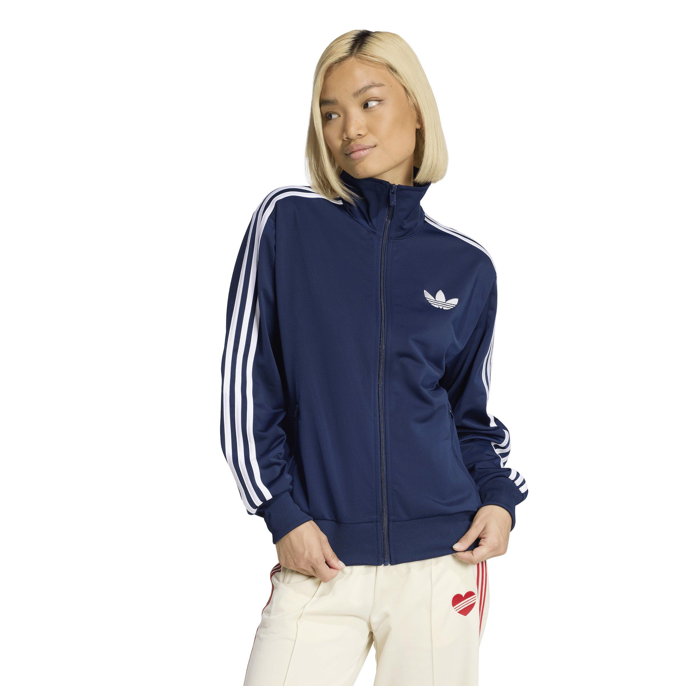 adidas Originals Women's Firebird Jacket Navy | Hibbett