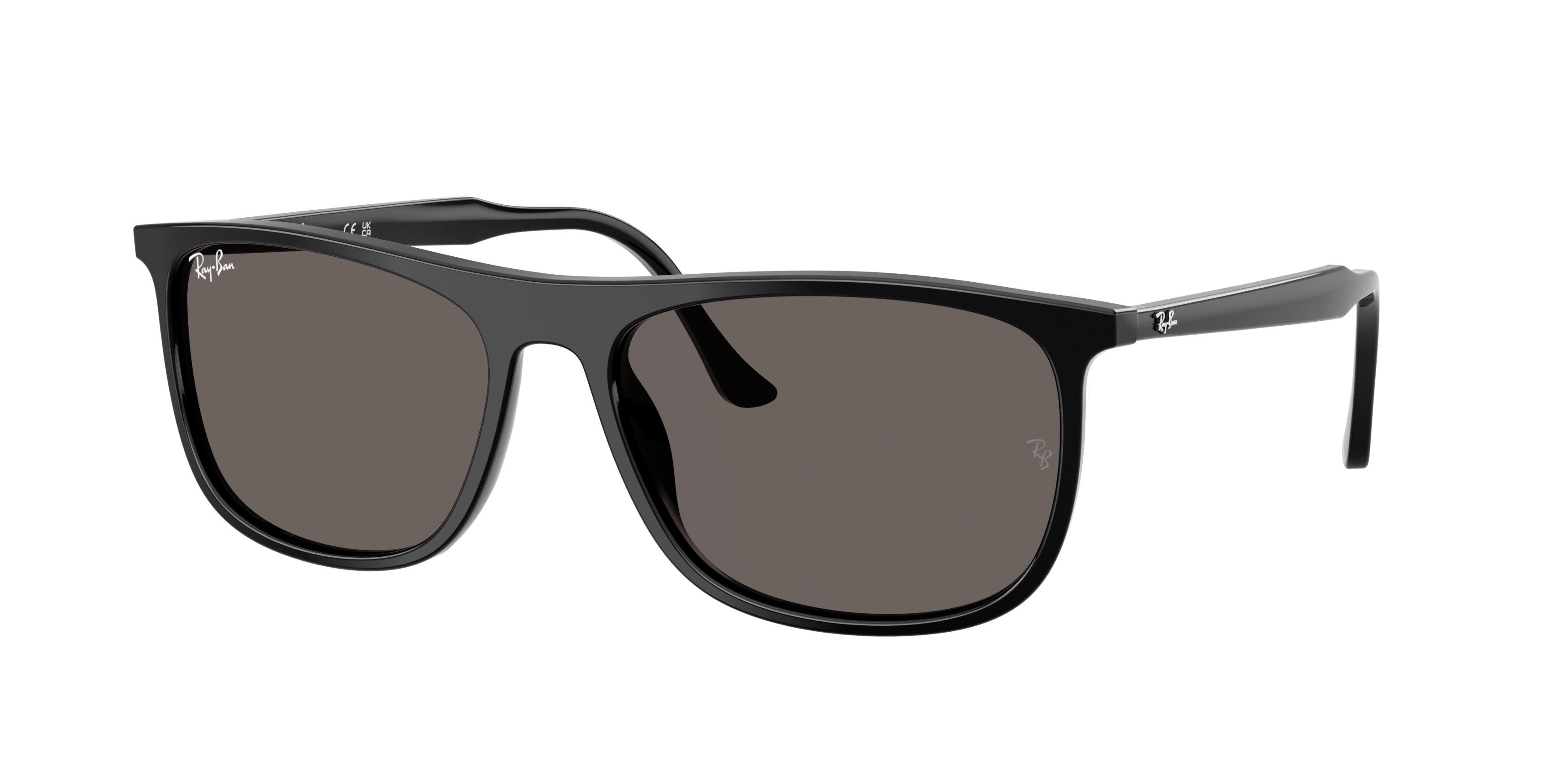 Ray-Ban RB2216 Grey Sunglasses - Black - BLACK/GREY Thumbnail View 1