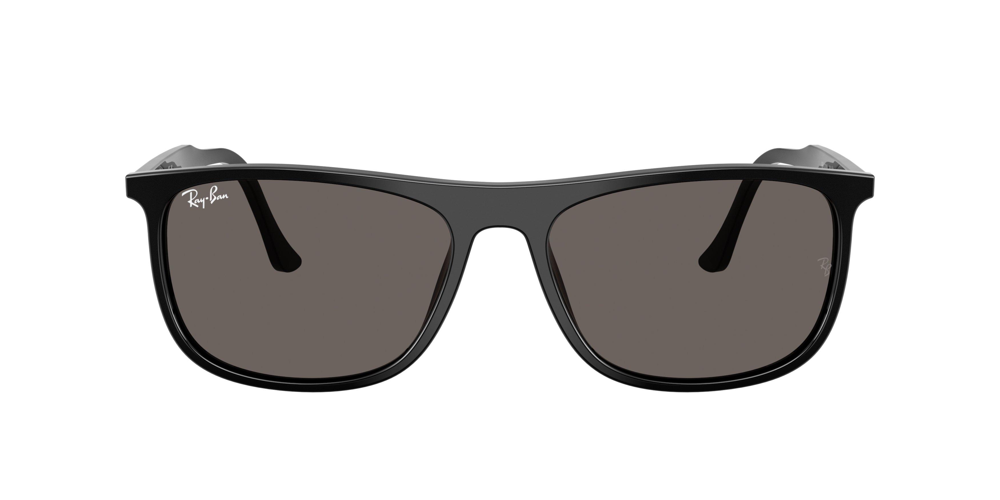Ray-Ban RB2216 Grey Sunglasses - Black - BLACK/GREY Thumbnail View 3