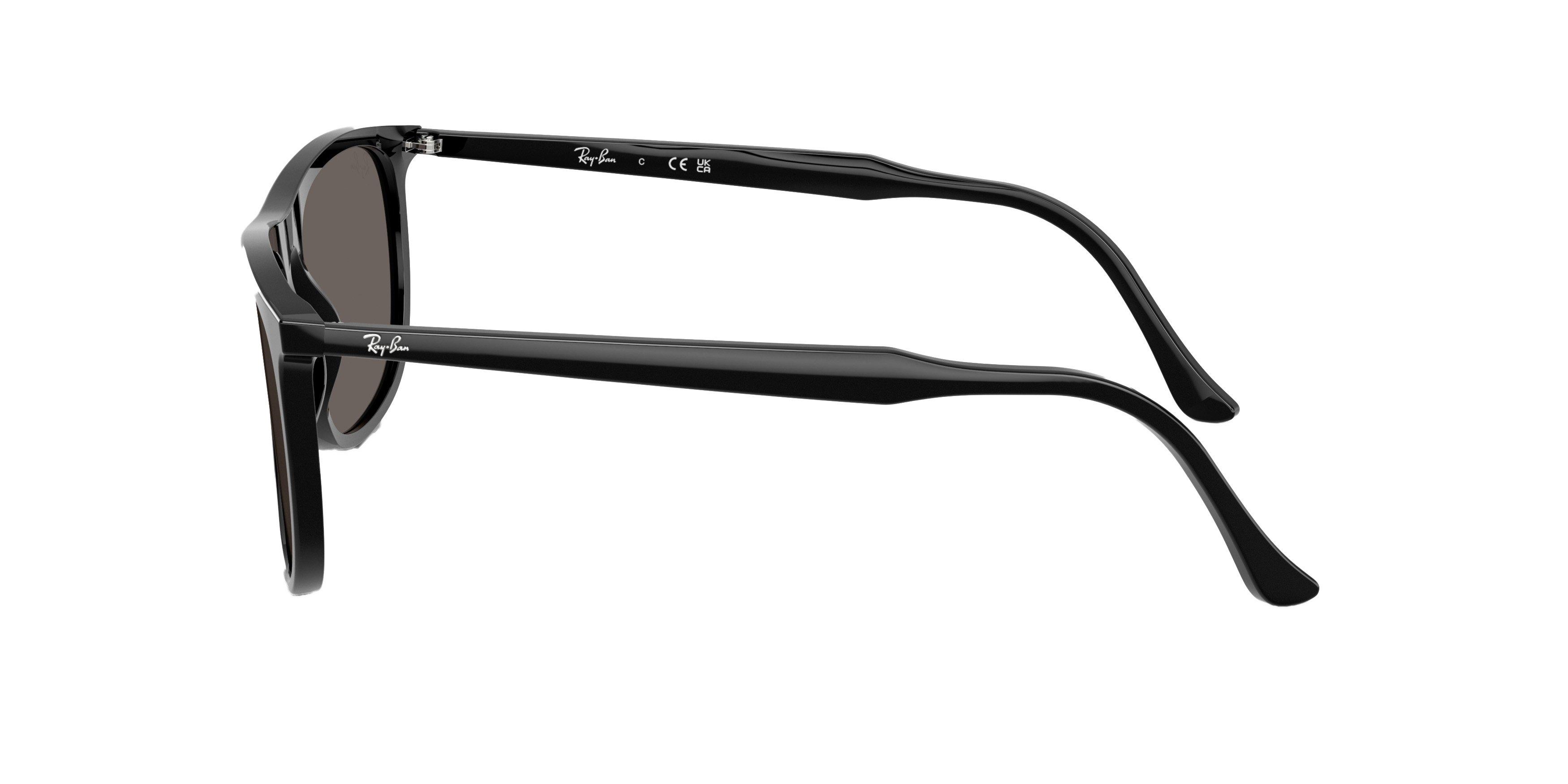 Ray-Ban RB2216 Grey Sunglasses - Black - BLACK/GREY Thumbnail View 6