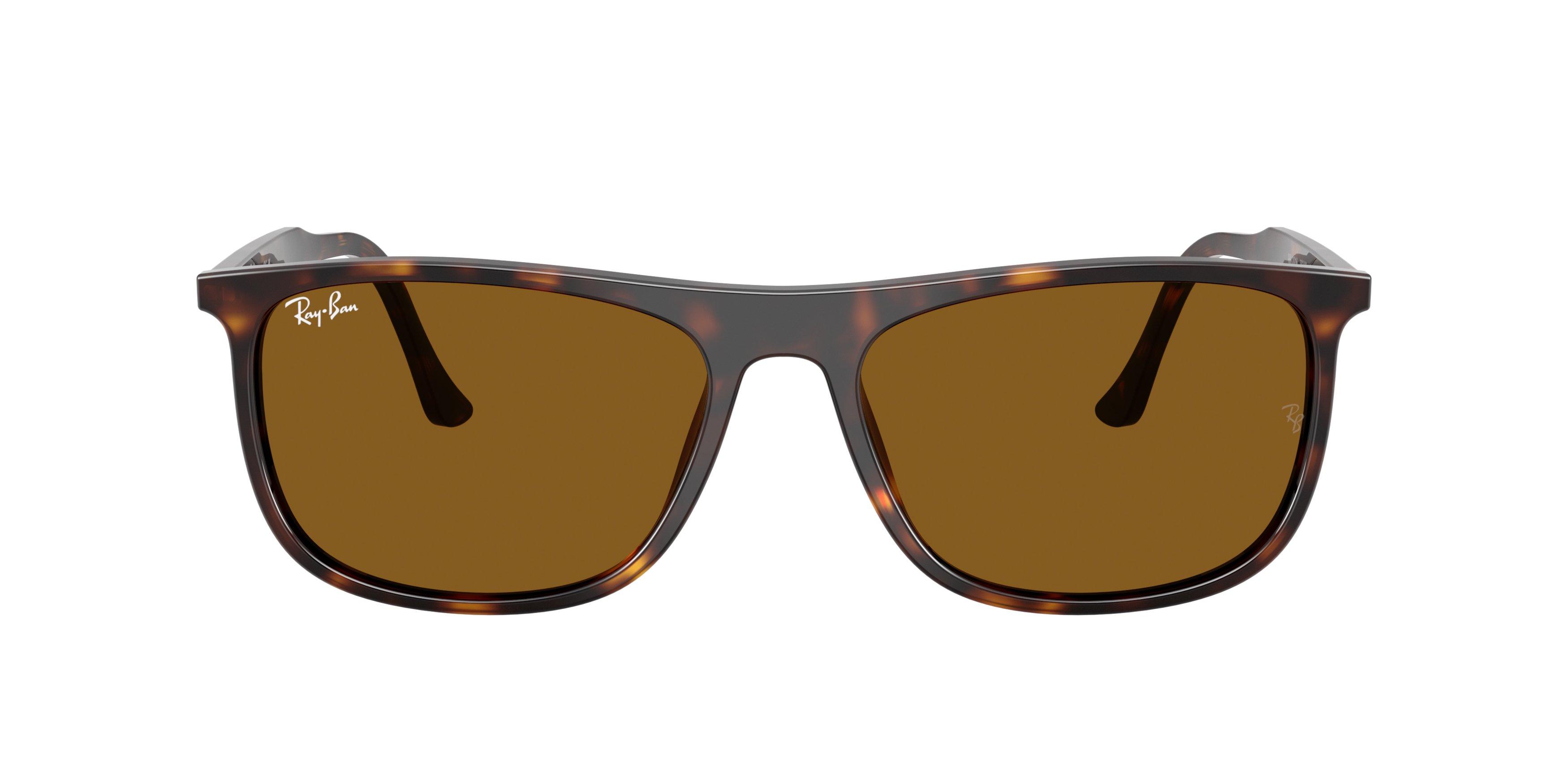 Ray-Ban RB2216 Brown Polarized Sunglasses - Havana - BROWN Thumbnail View 3