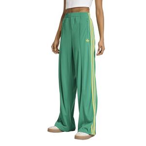 adidas Originals Women's Adicolor Firebird Loose Track Pants - Green/Yellow