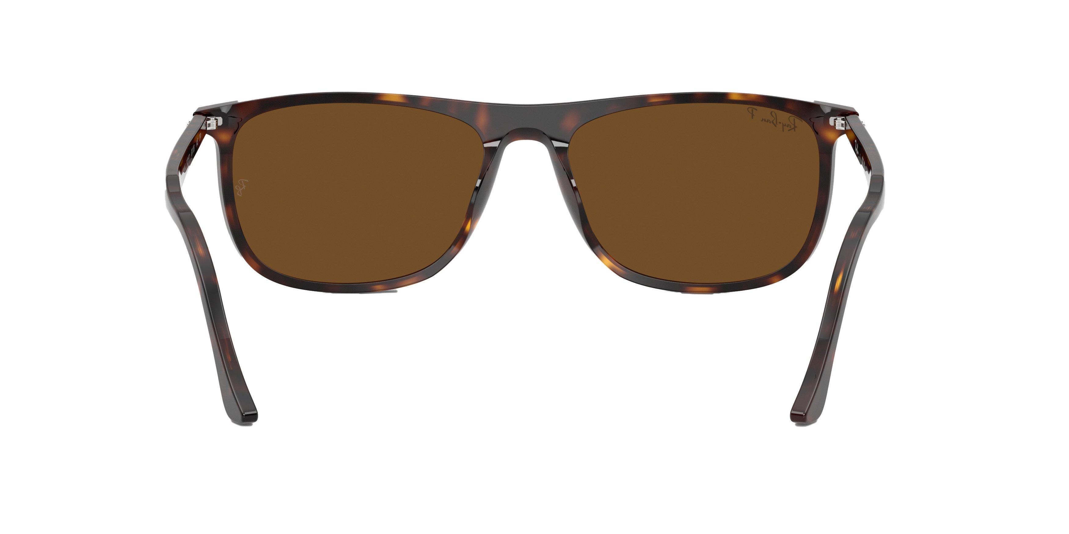 Ray-Ban RB2216 Amber Polarized Sunglasses - Havana - BROWN Thumbnail View 2